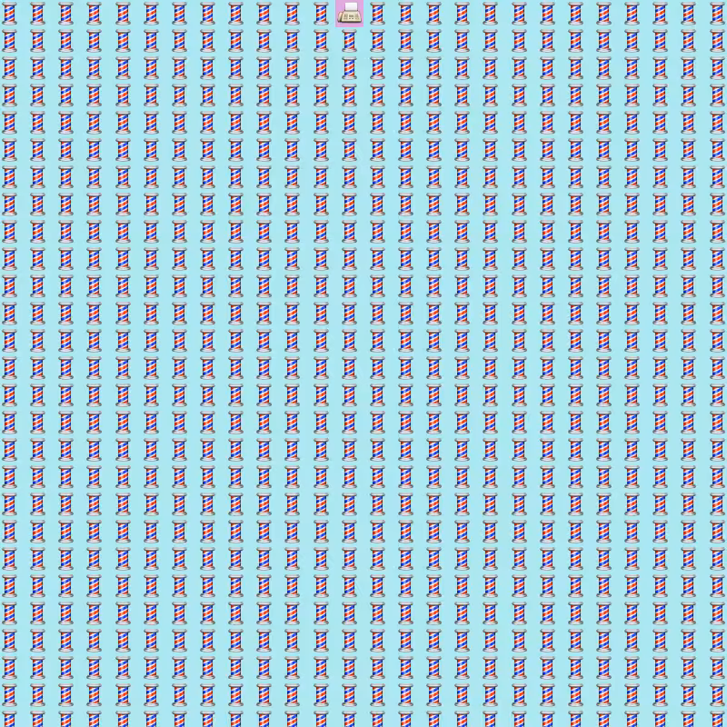 Elementary Cellular Emoji Automata #86