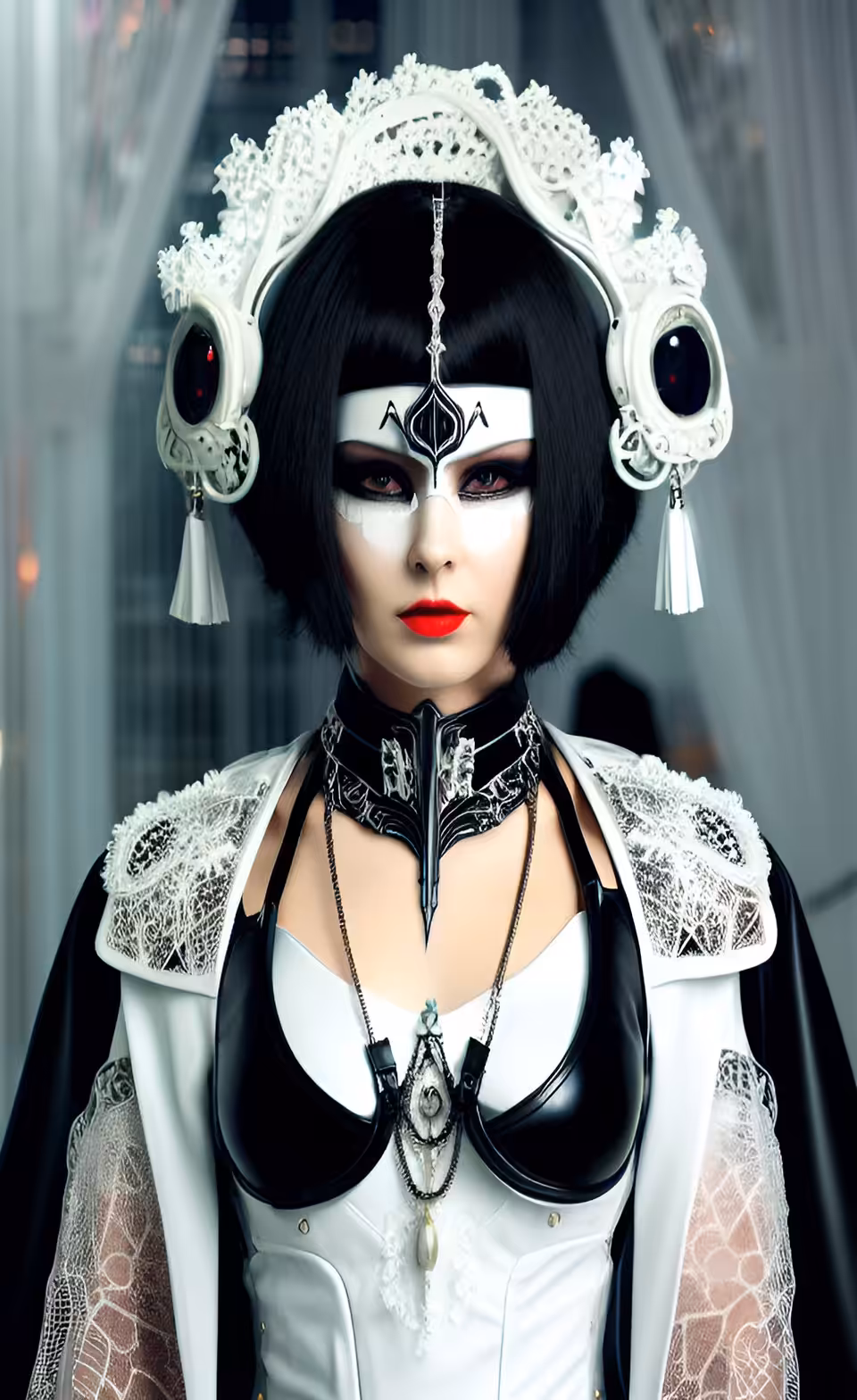 Fashion art gallery: Black and White style #71