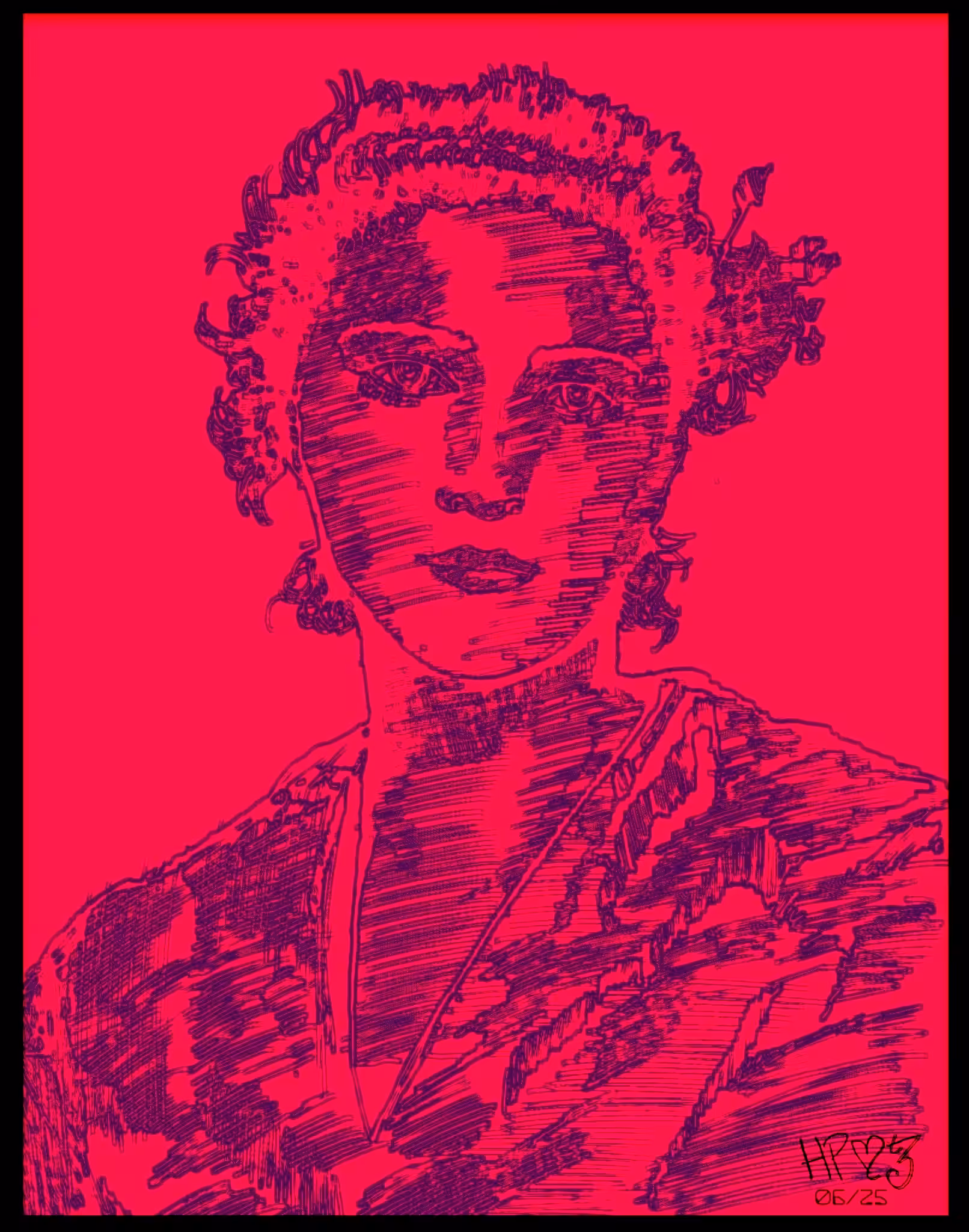 'red block' ~ 6/25 of "Look Through Me"