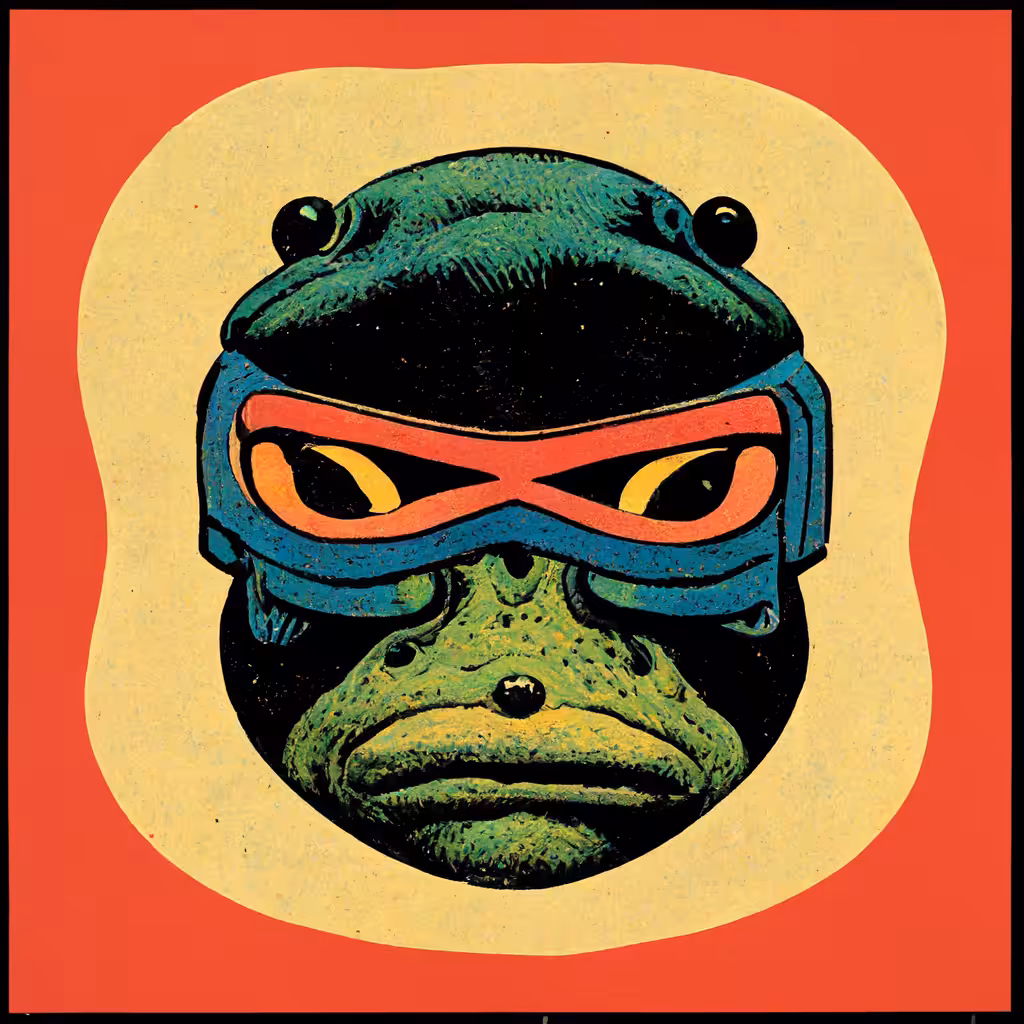 Silly Frog NFT that you'll never get 090