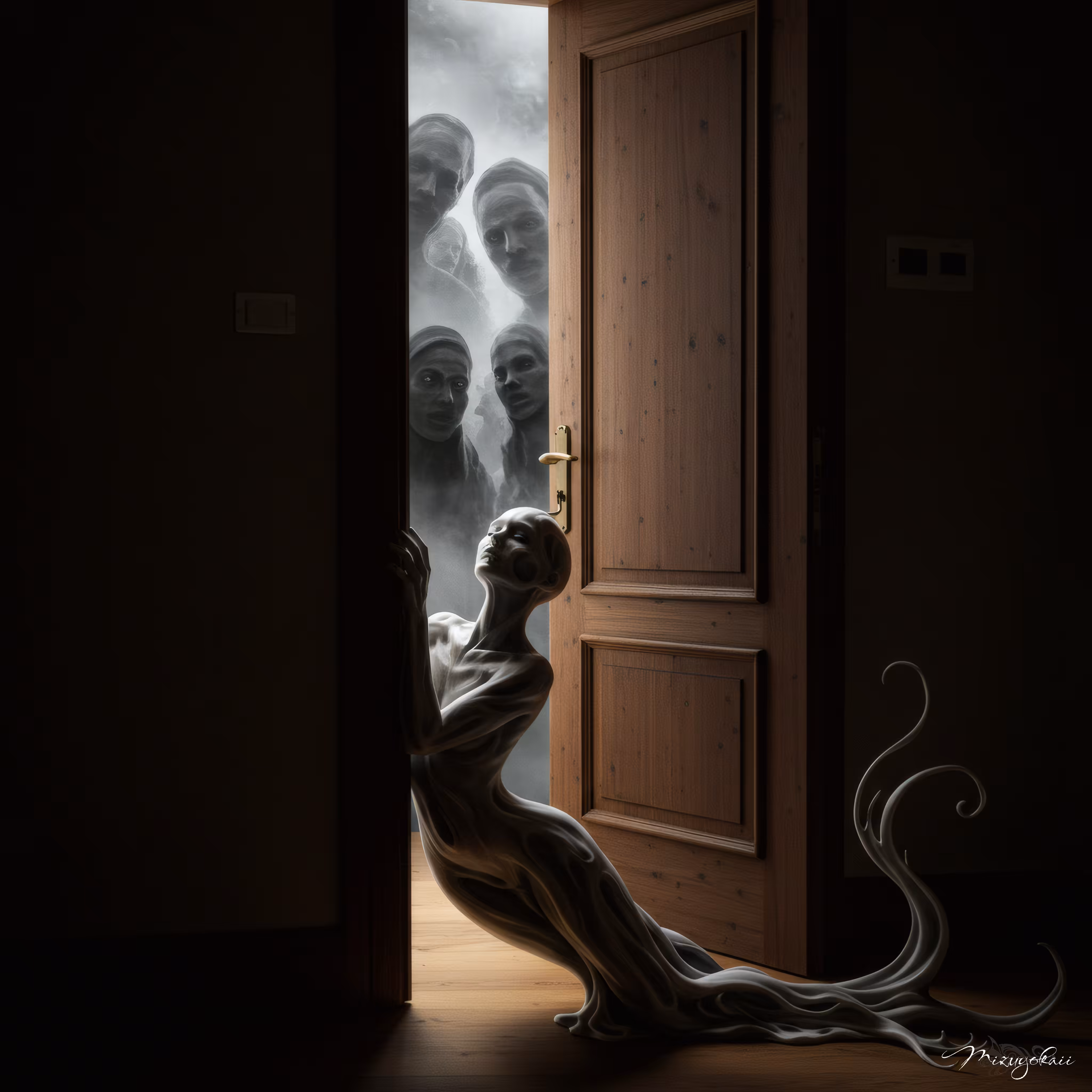 Whispers Behind the Door