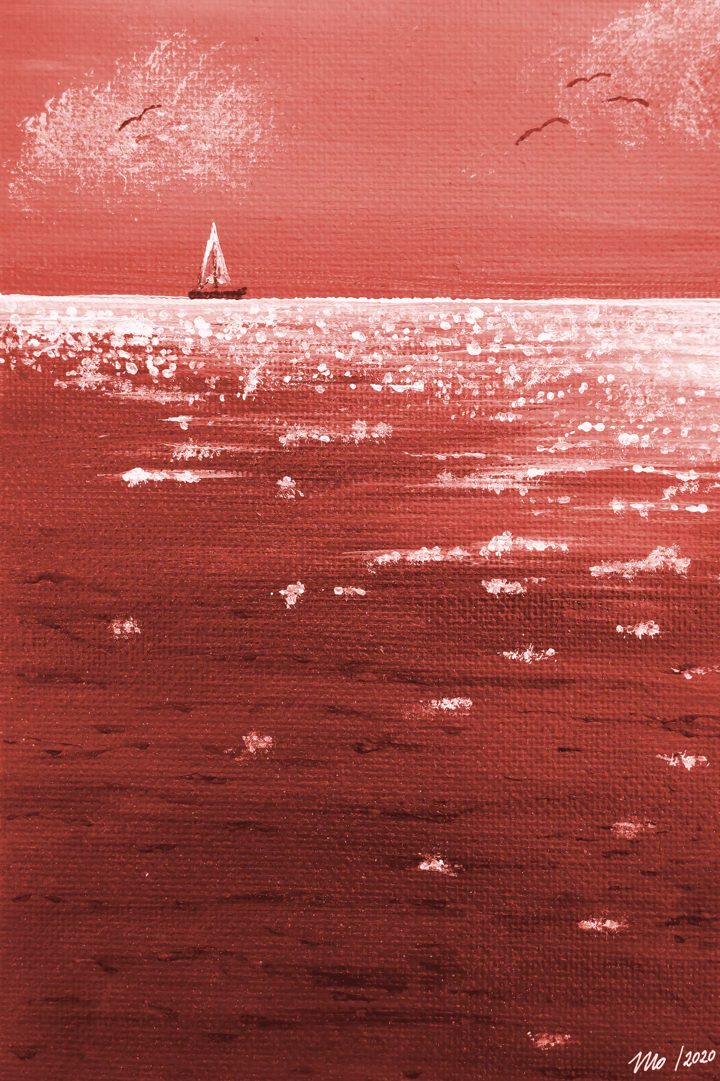 Vacation Mood - variation #3/15: red sea
