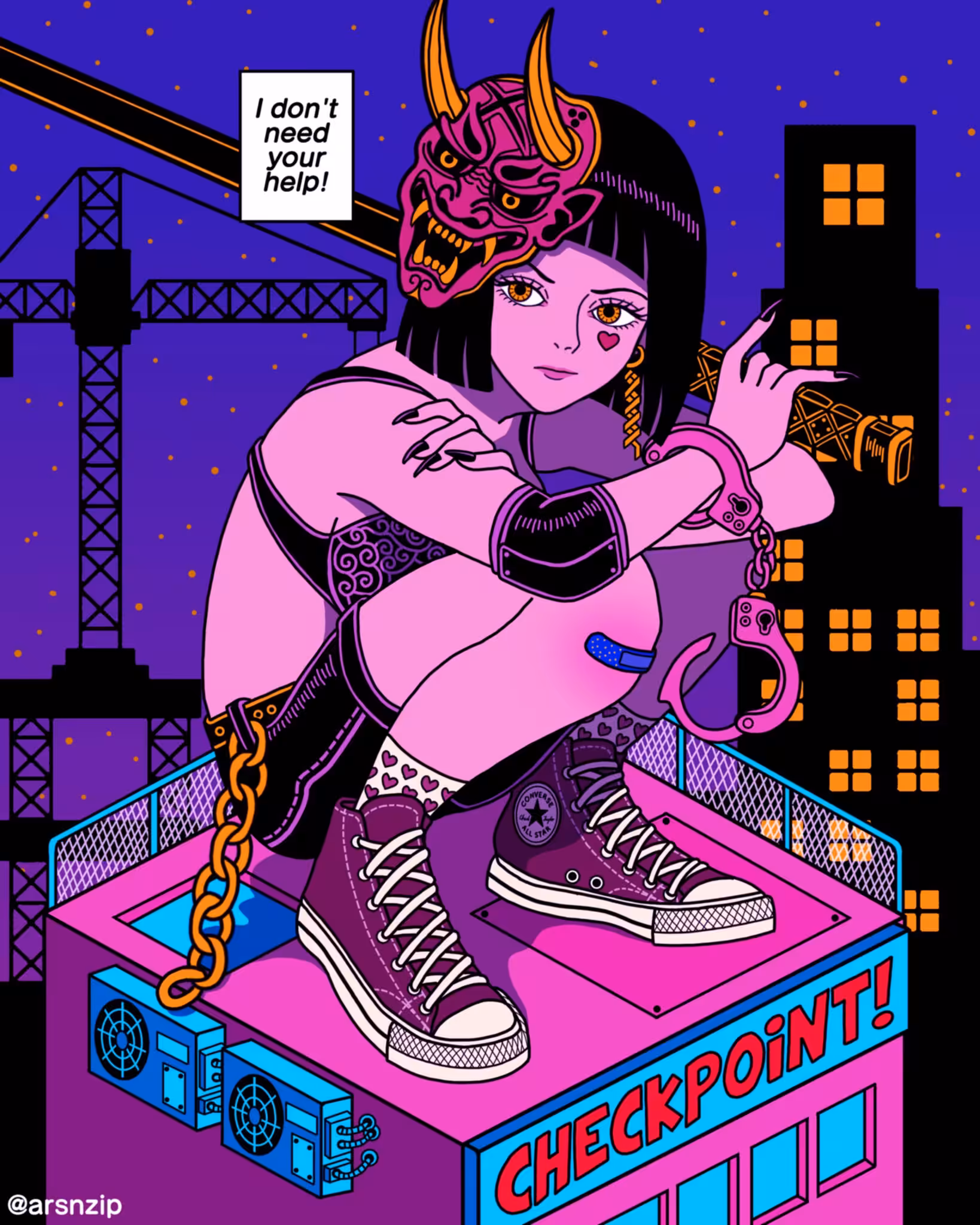 I don't need your help!