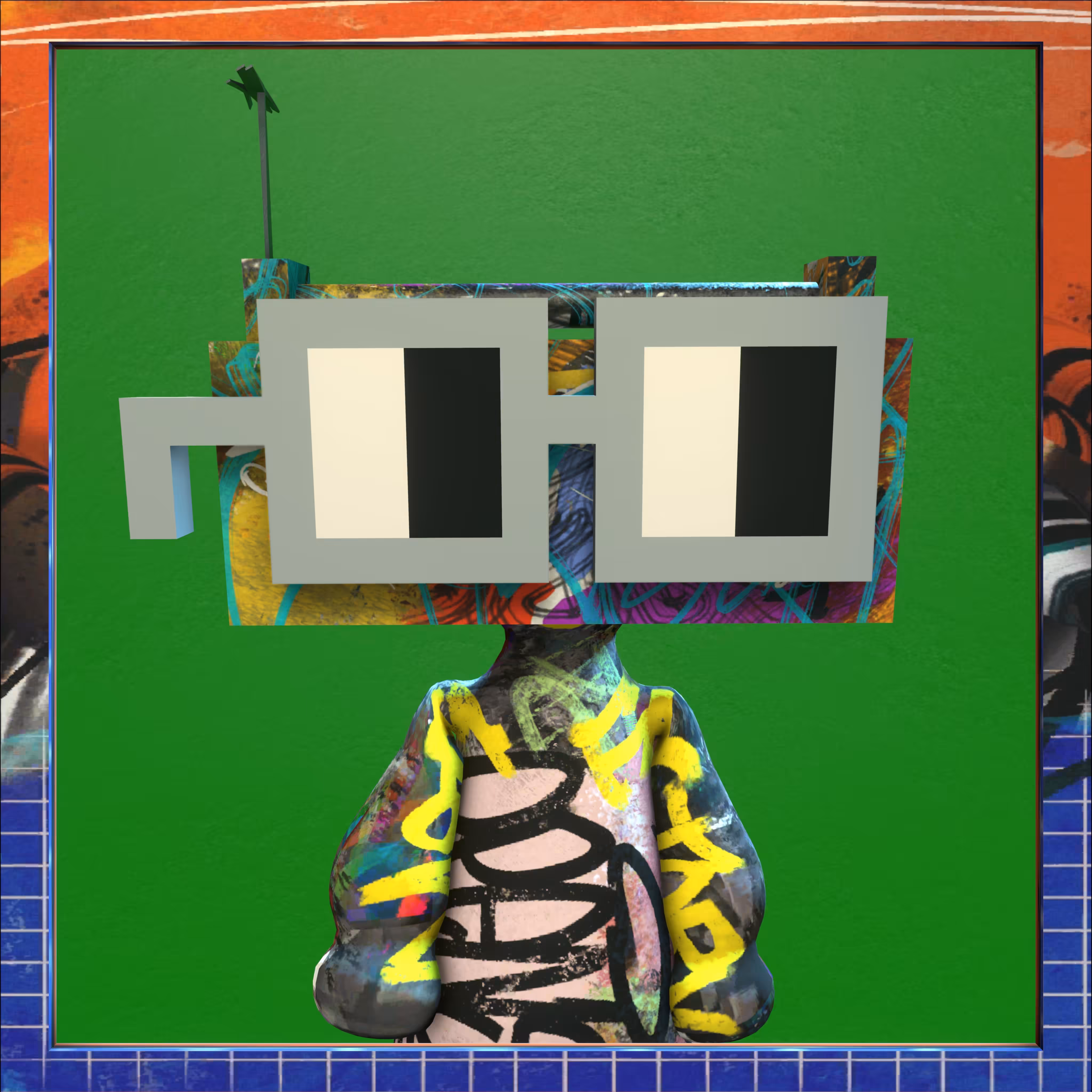 Boomboxhead #387