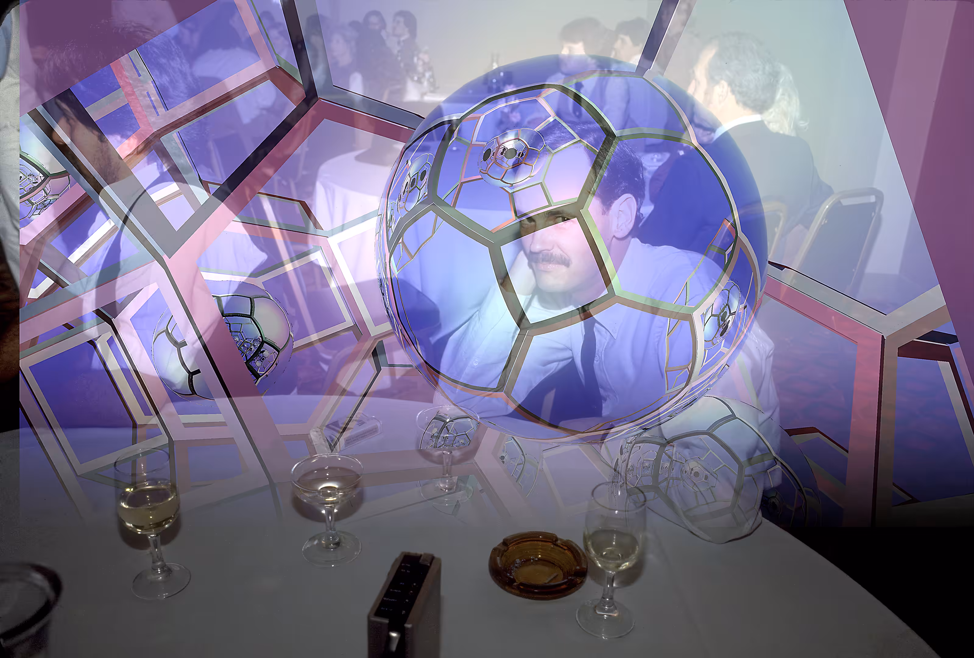 The Millennium Epicenter Collection: 1999–2002/24: A Geometrical Portrait of Harry Robinson v01, 2000/2024 remix