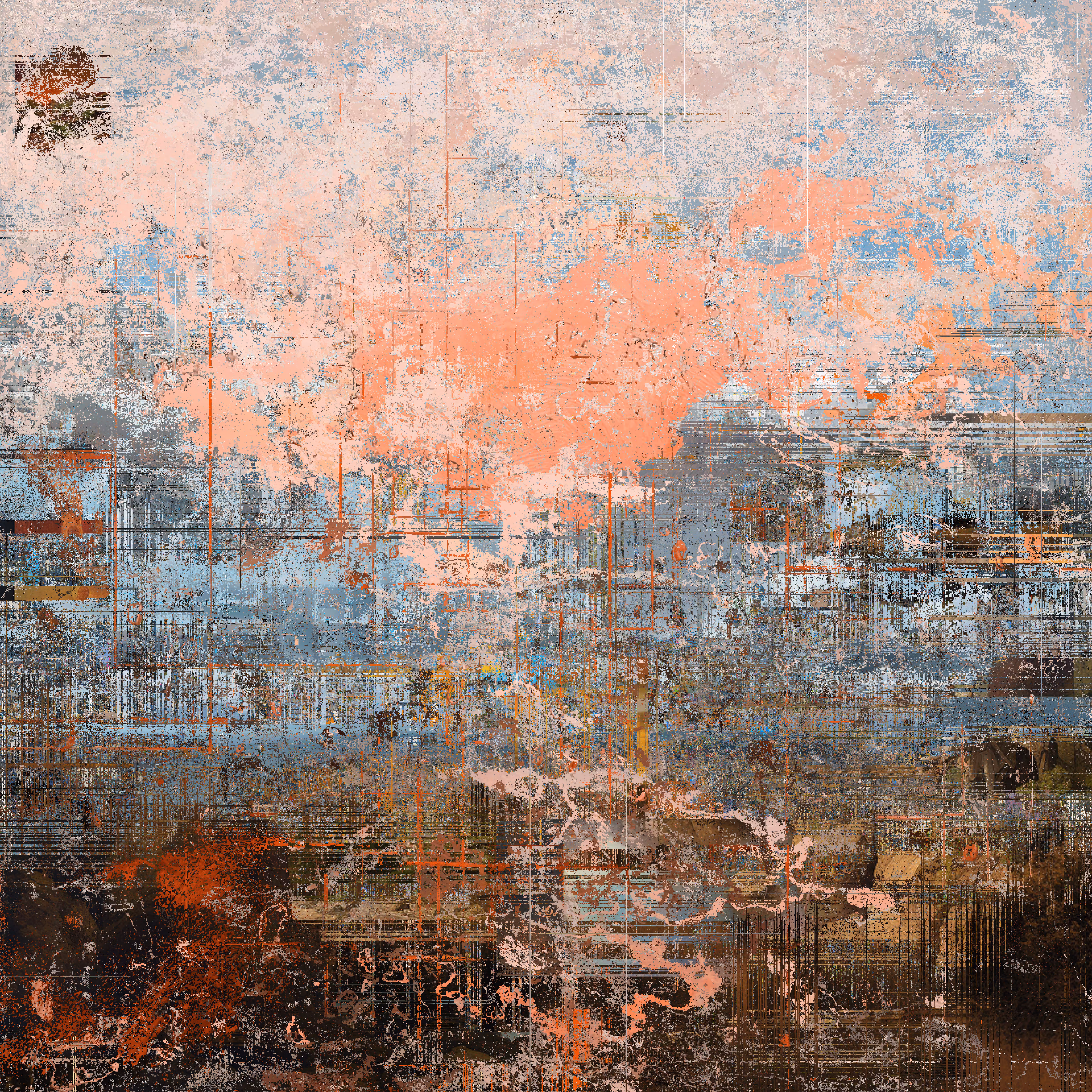 Meta-scapes: Lines and clouds in the artificial landscape