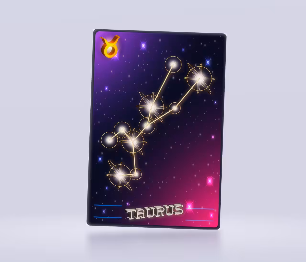 CRYPTOZODIAC: 02-TAURUS Taureau HD ANIM