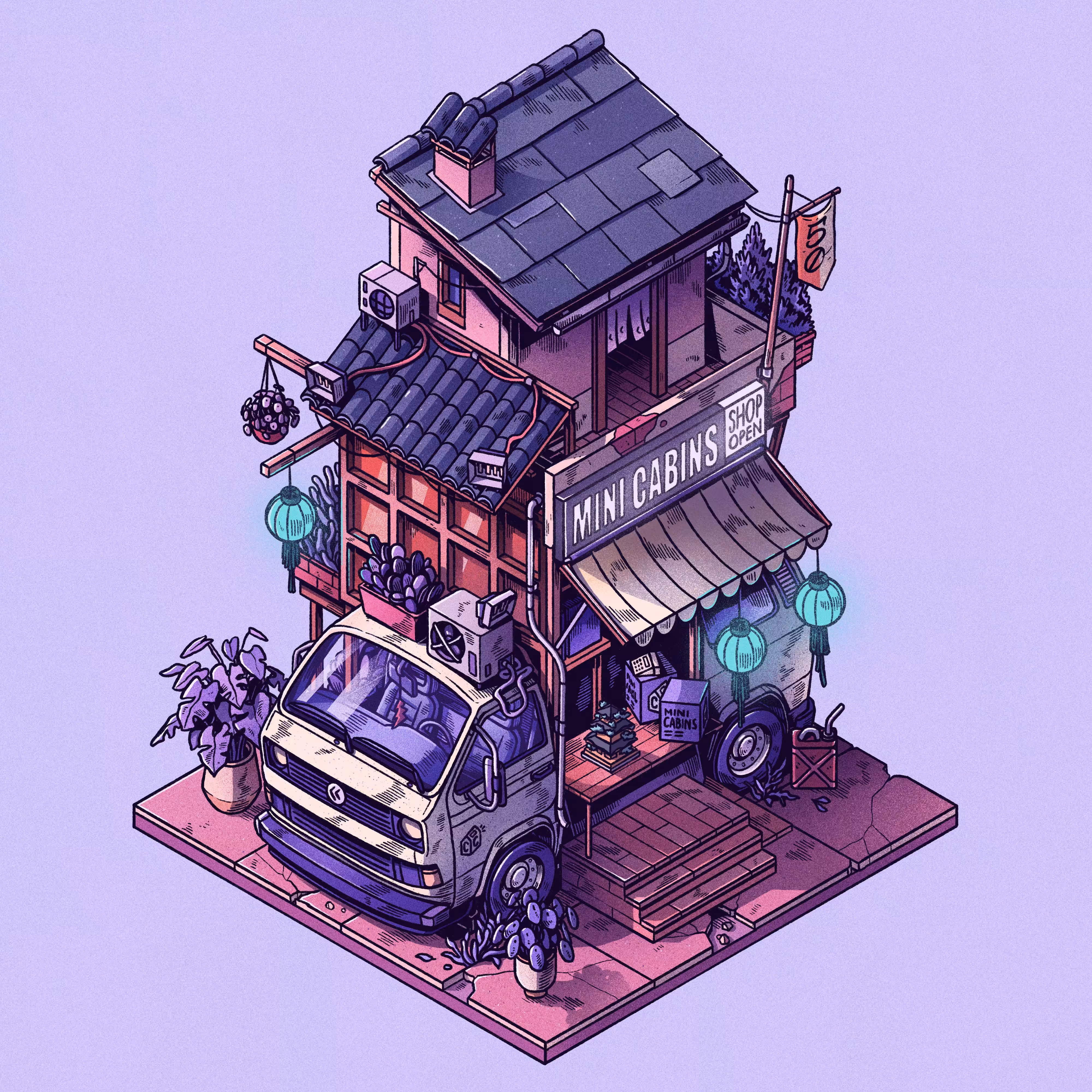 Curious Cabins #50: Caravan #59