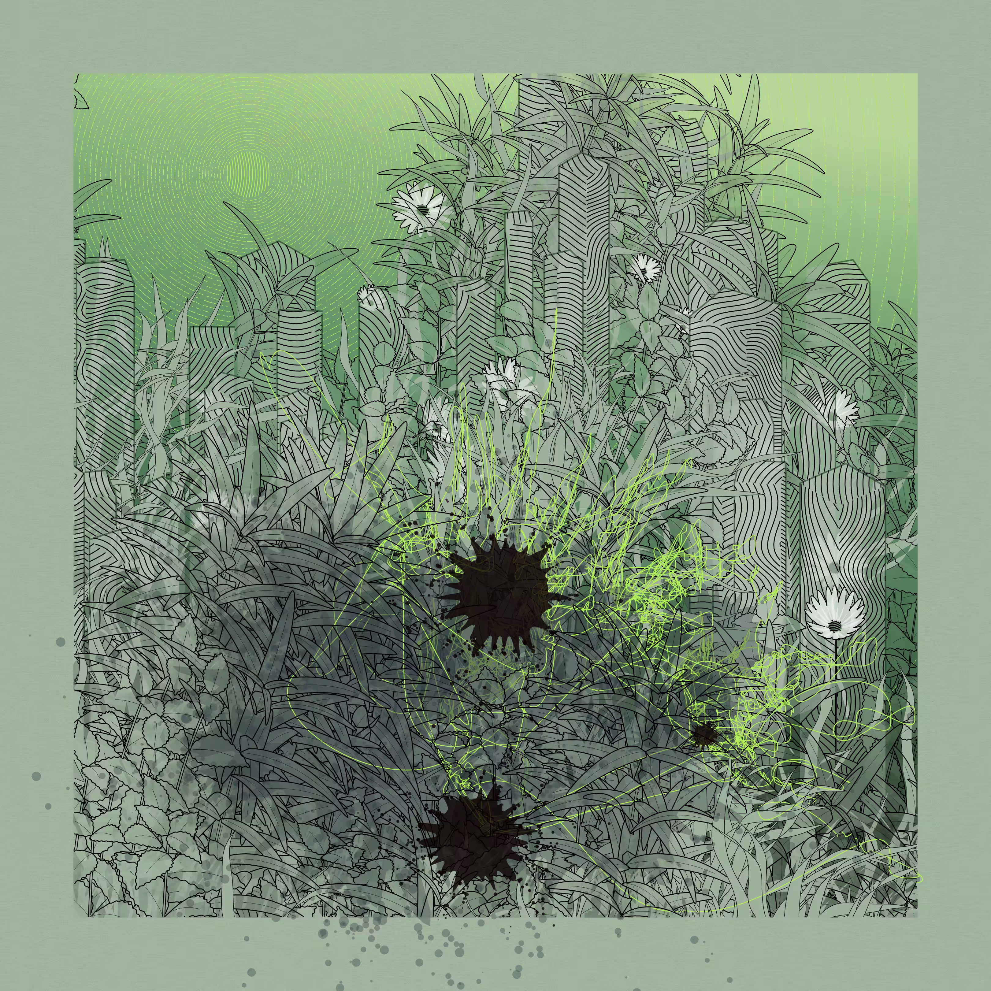 Landscape with Carbon Capture #2588