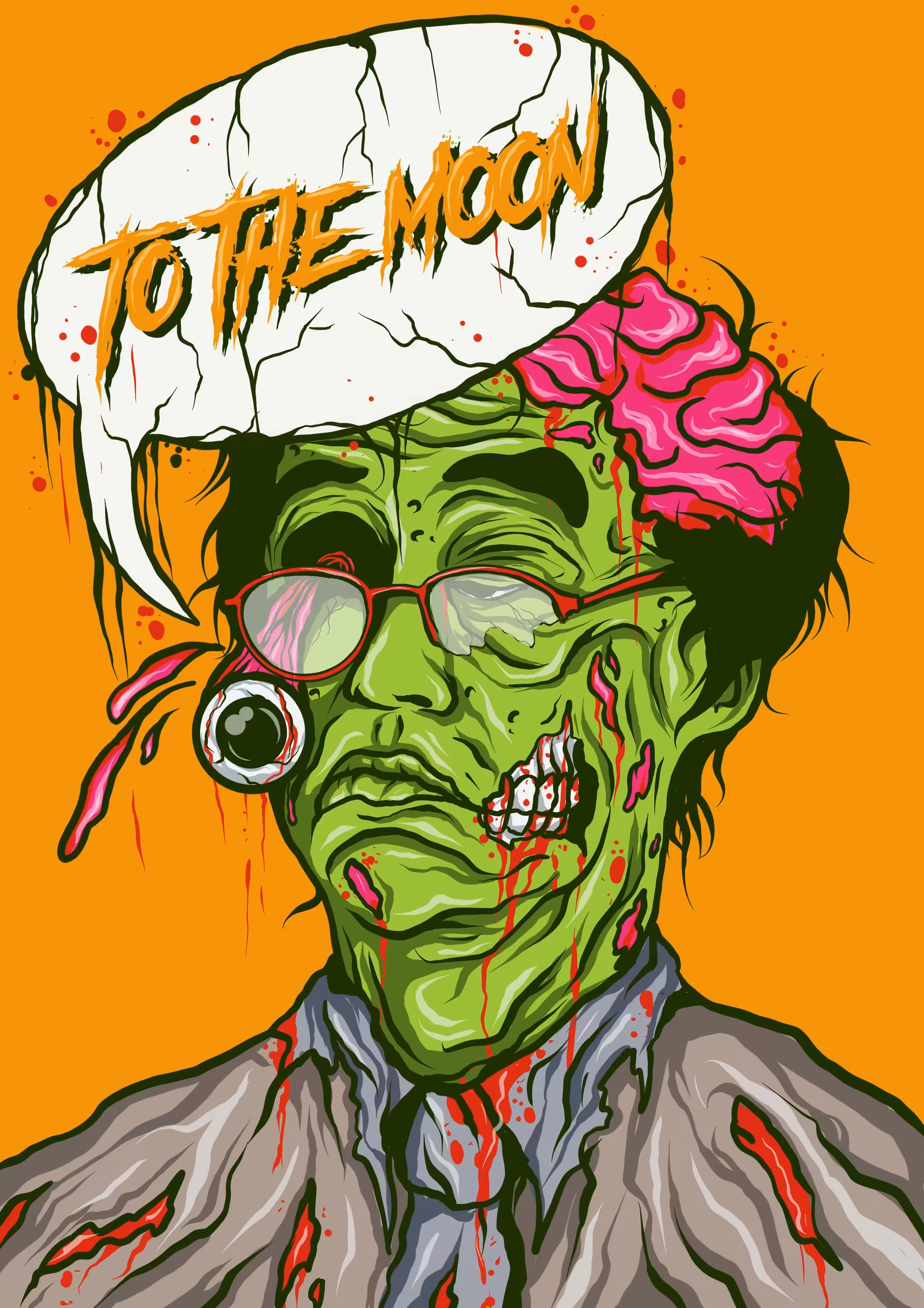 Satoshi Naughty Zombie #008