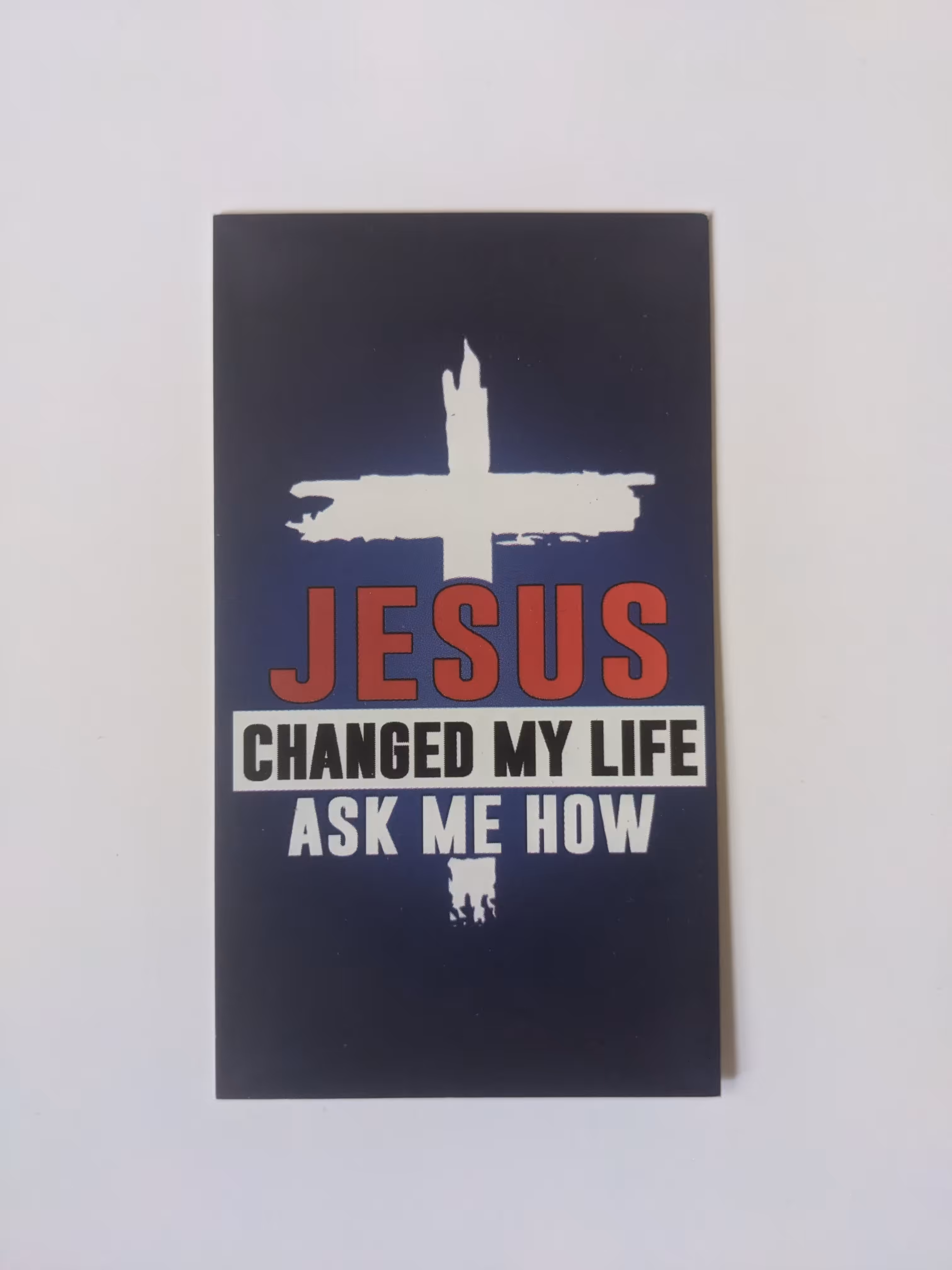 Subway Jesus Pamphlets: Jesus Changed My Life Ask Me How