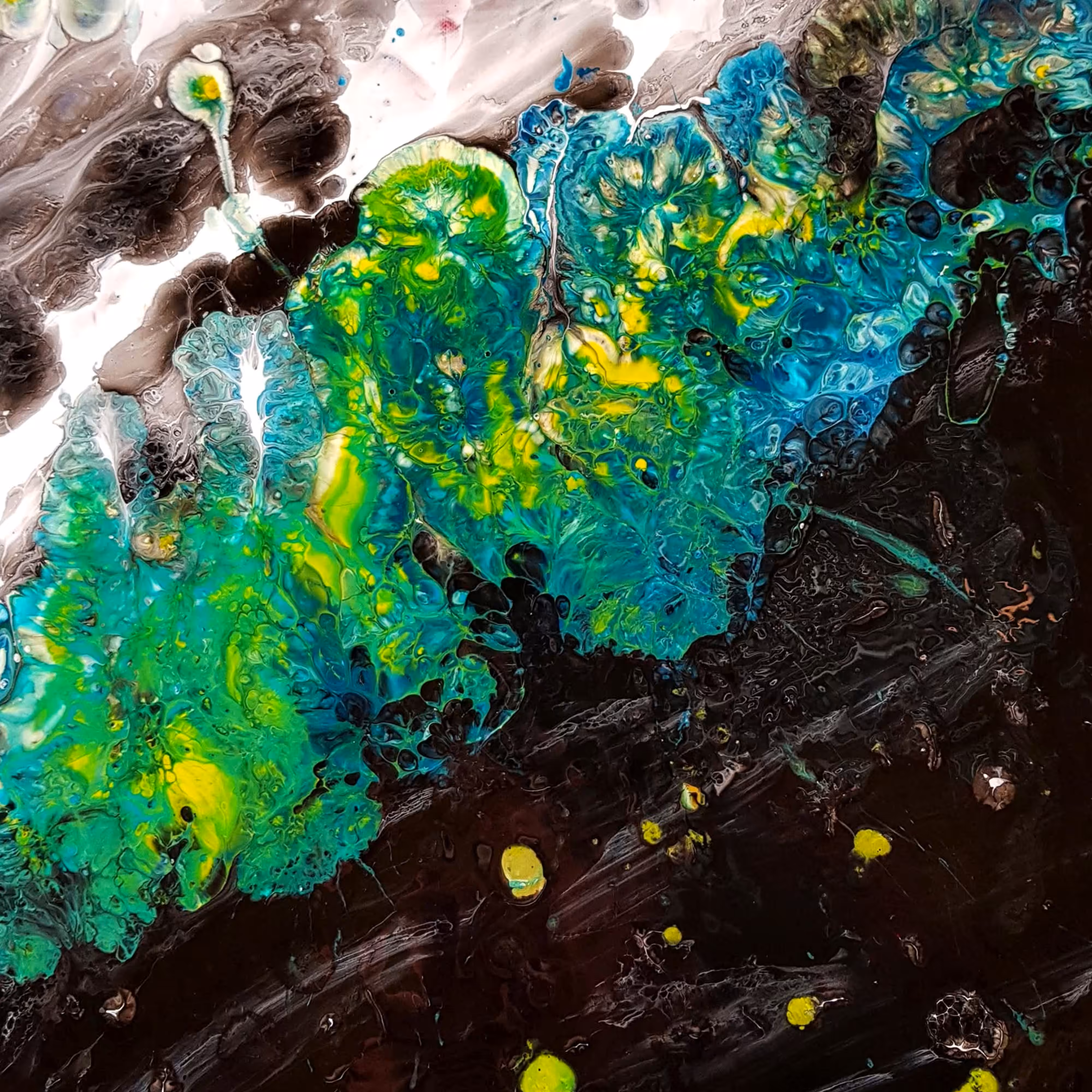 Whatever works: Liquid acrylic-1