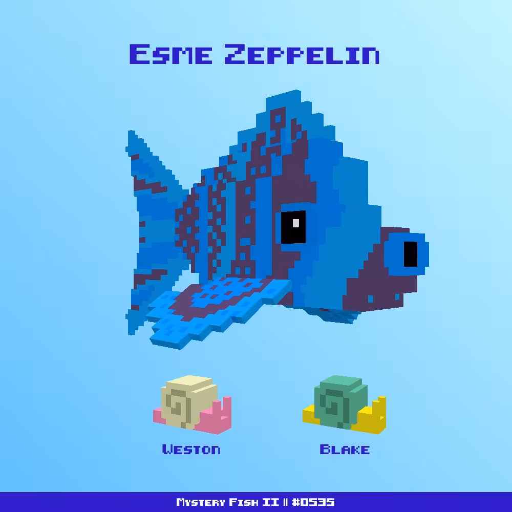 Esme Zeppelin :: Mystery Fish 0535/1000 