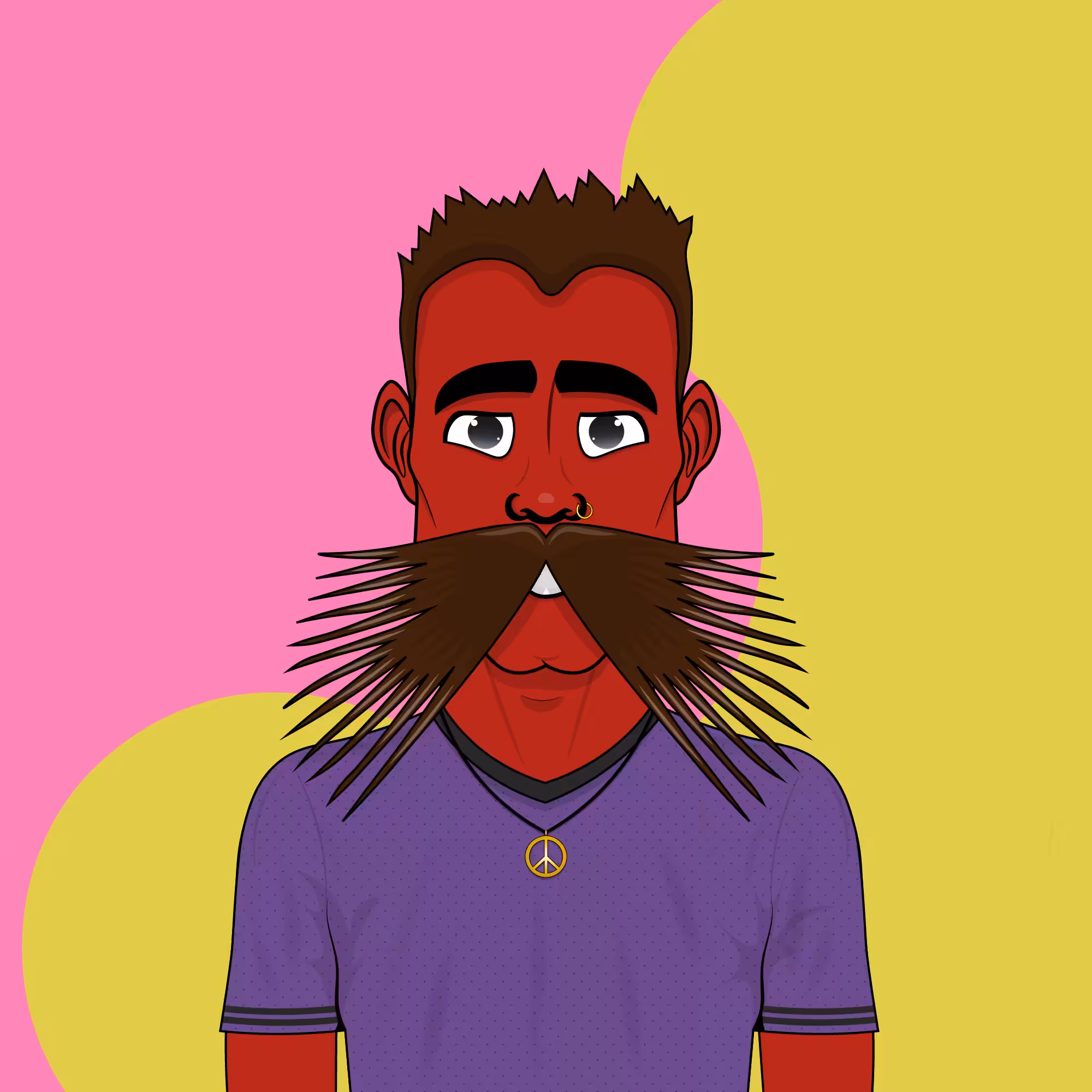 Mustachioed #221