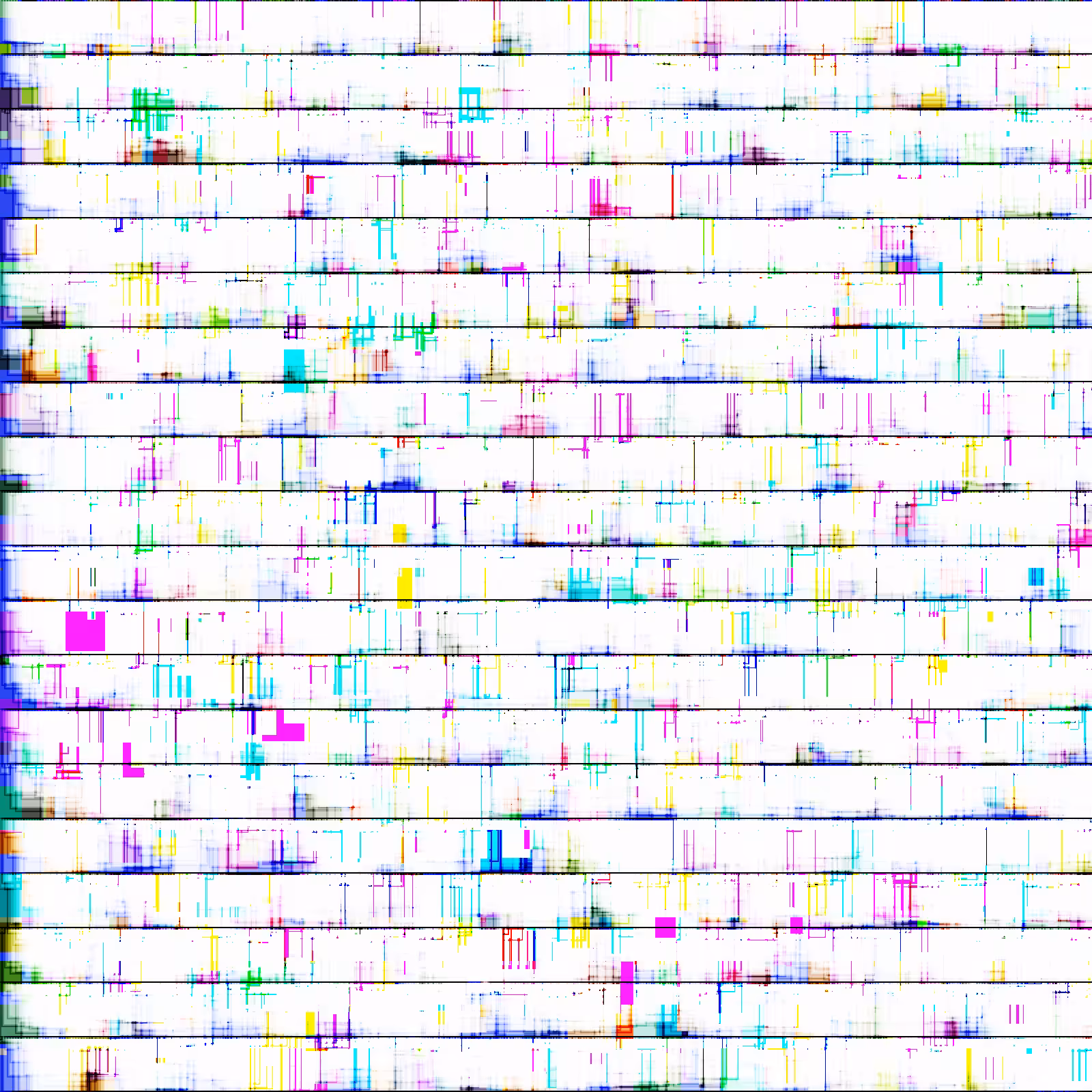 Alien language as musical notes #2
