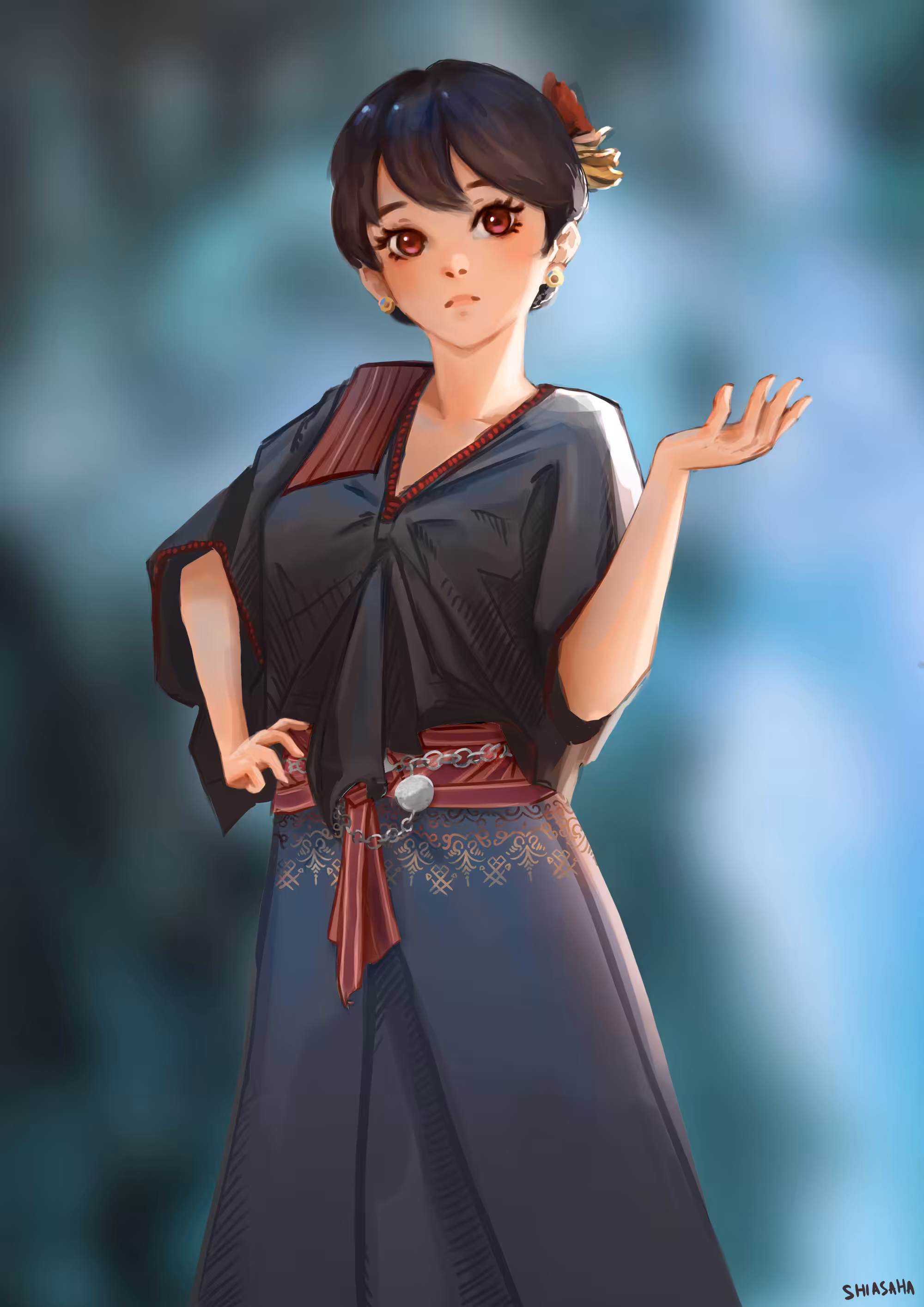 Sasak Tribe Girl