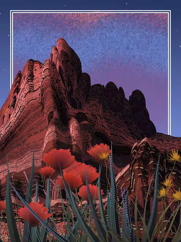 Desert Sun Rising #37