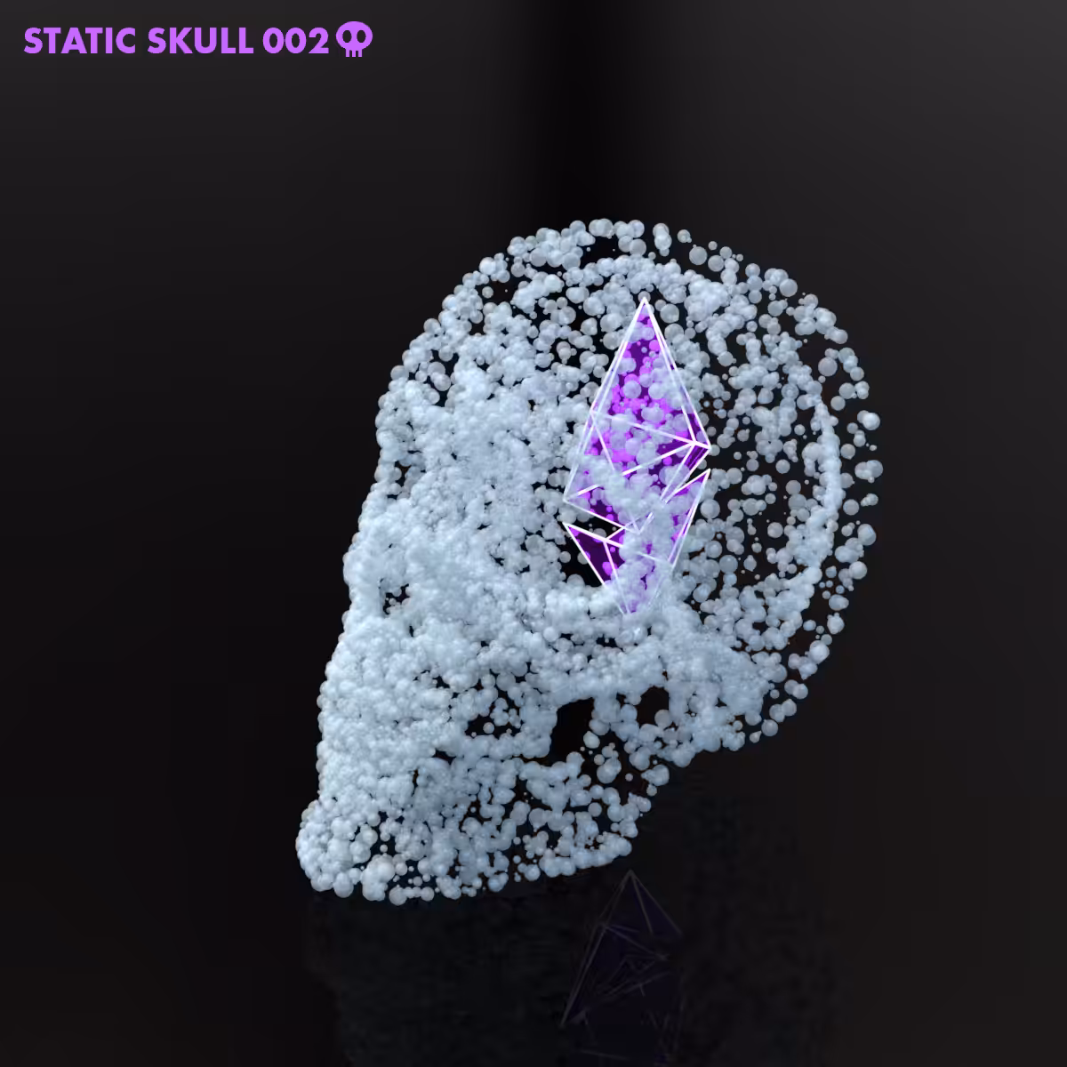 Static Skull 002
