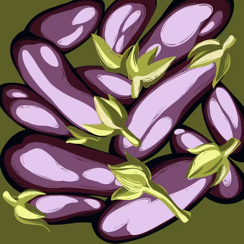 Aubergine mayhem