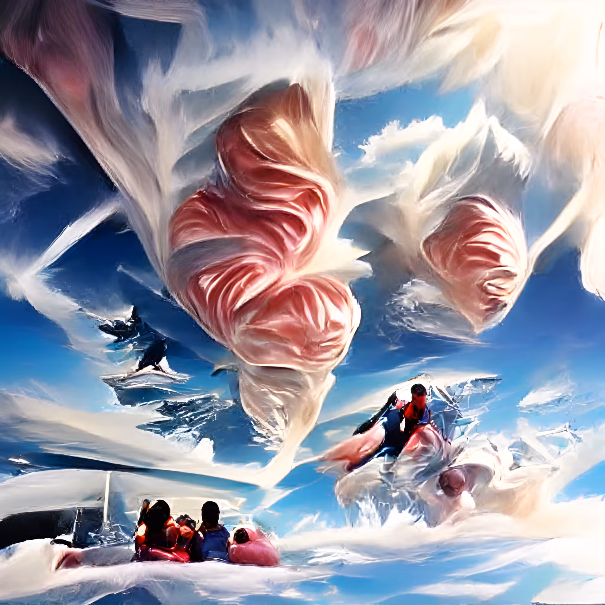 Cotton Candy Landscape #02