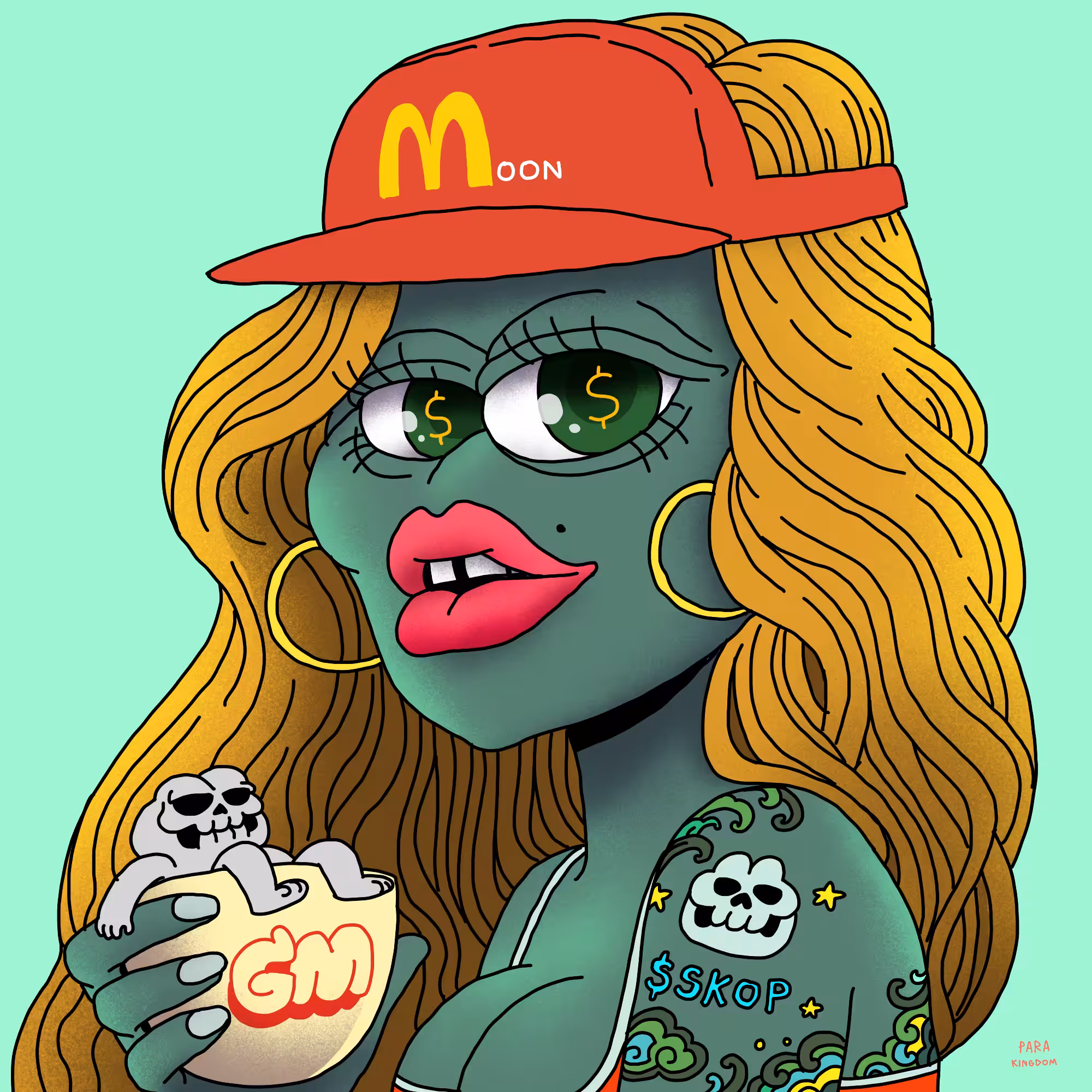 Blonde girl