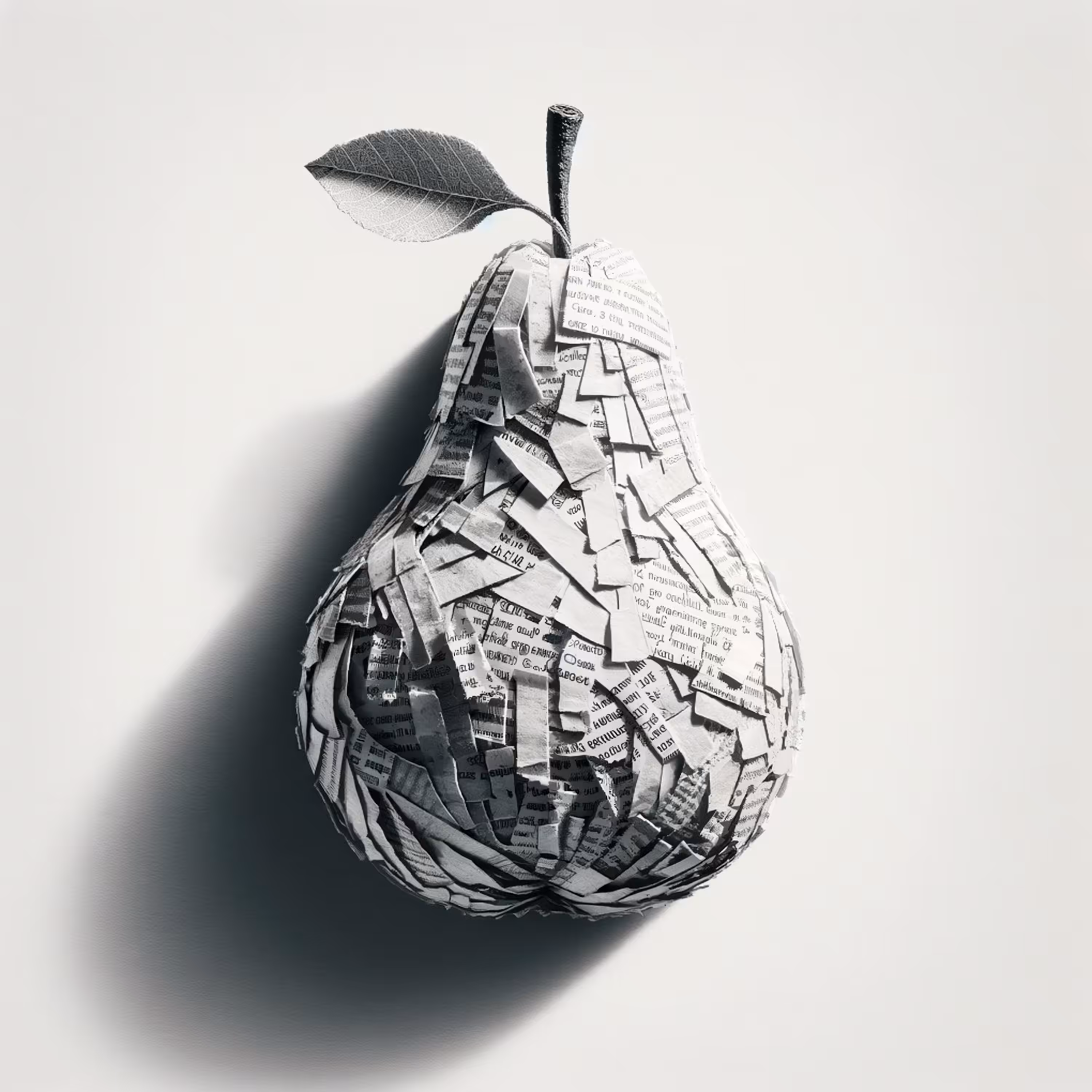 Nouveau Decoupage Dreams - The Pear Reimagined
