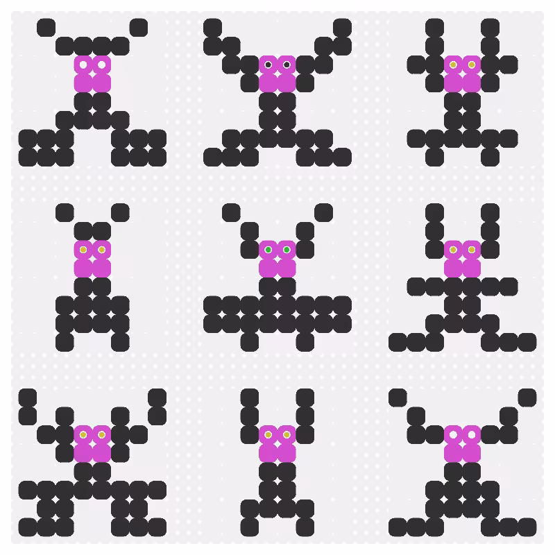 8x8 Pixel Creatures #159