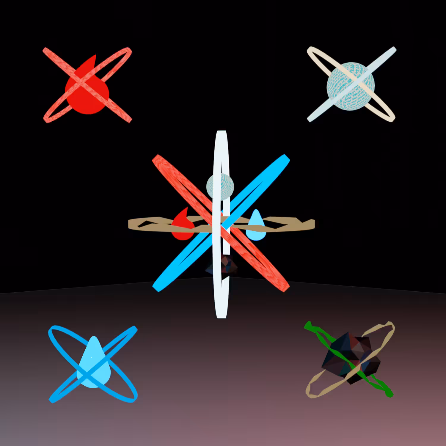 The Four Elemental Clans and The Chosen One