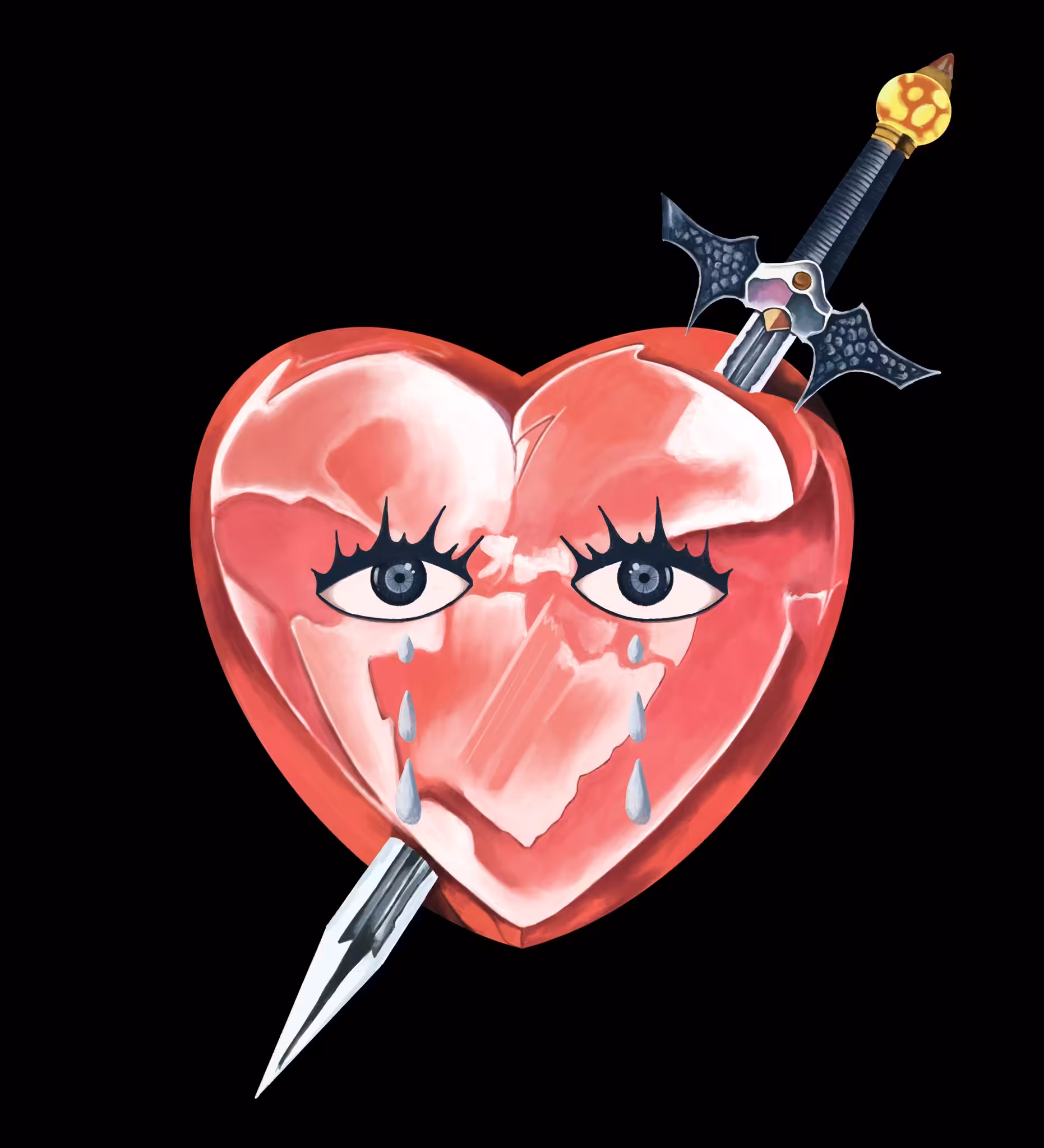 STABBED