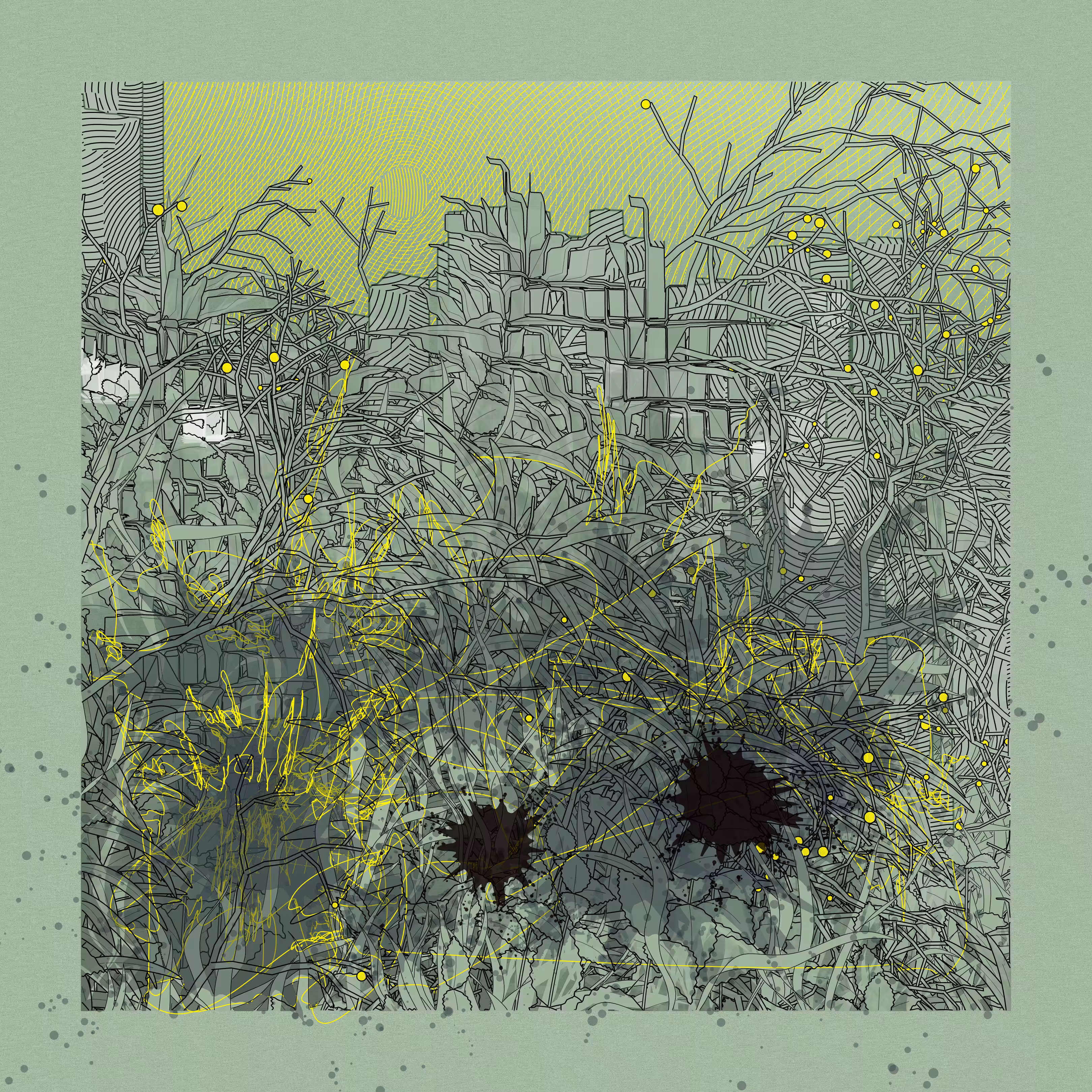 Landscape with Carbon Capture #7128
