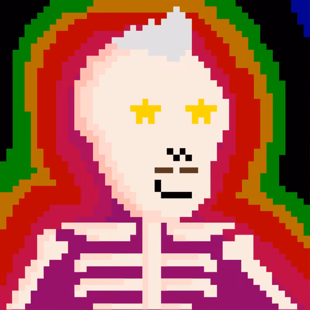 PIXEL SKULLETTI 1 #152