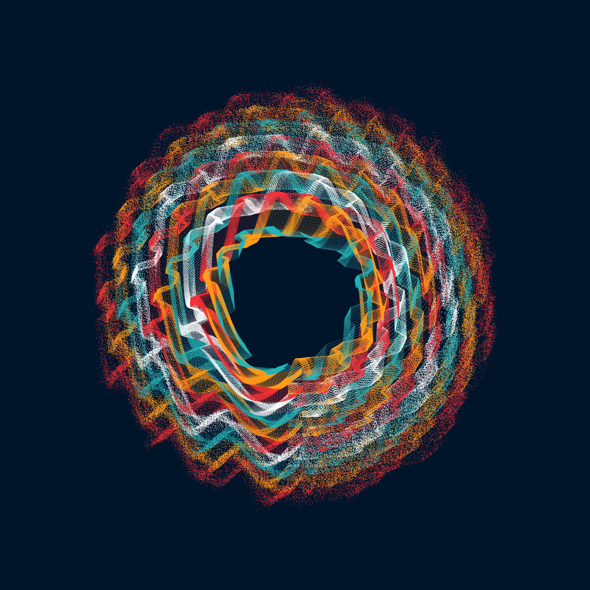 CIRCULAR MURMURATIONS #88