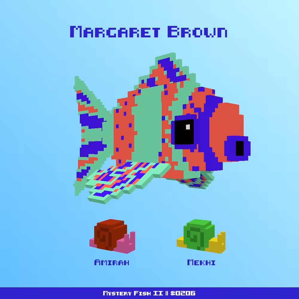 Margaret Brown :: Mystery Fish 0206/1000