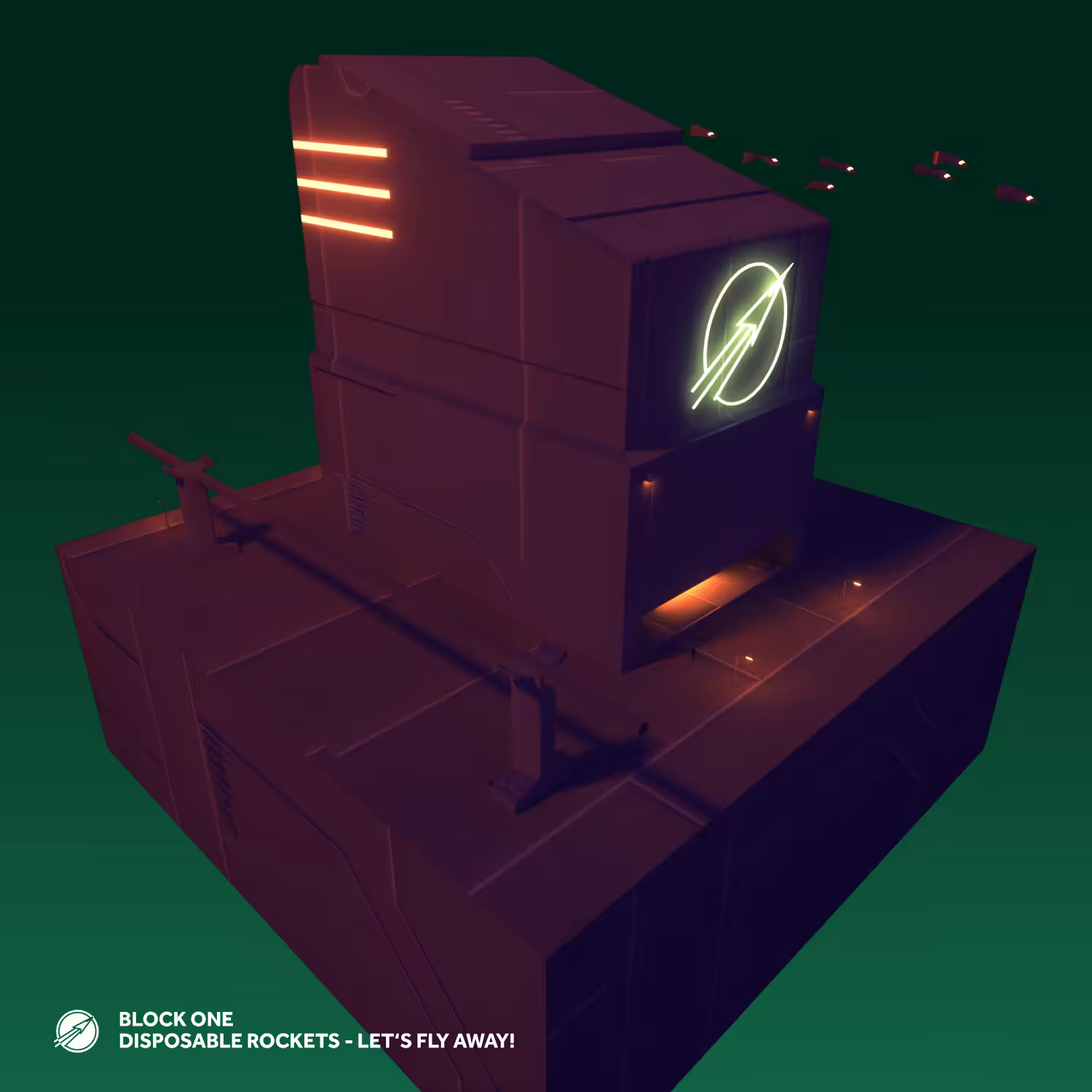 BlockCity | B01H02 | Disposable Rockets