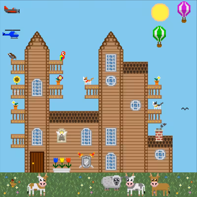 2D Mansion #394
