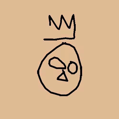 Basquiat Doodles: Basquiat #3146