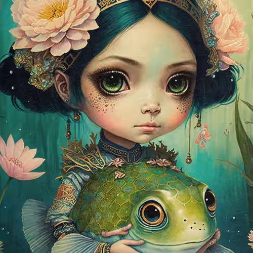 Lady Pufferfish