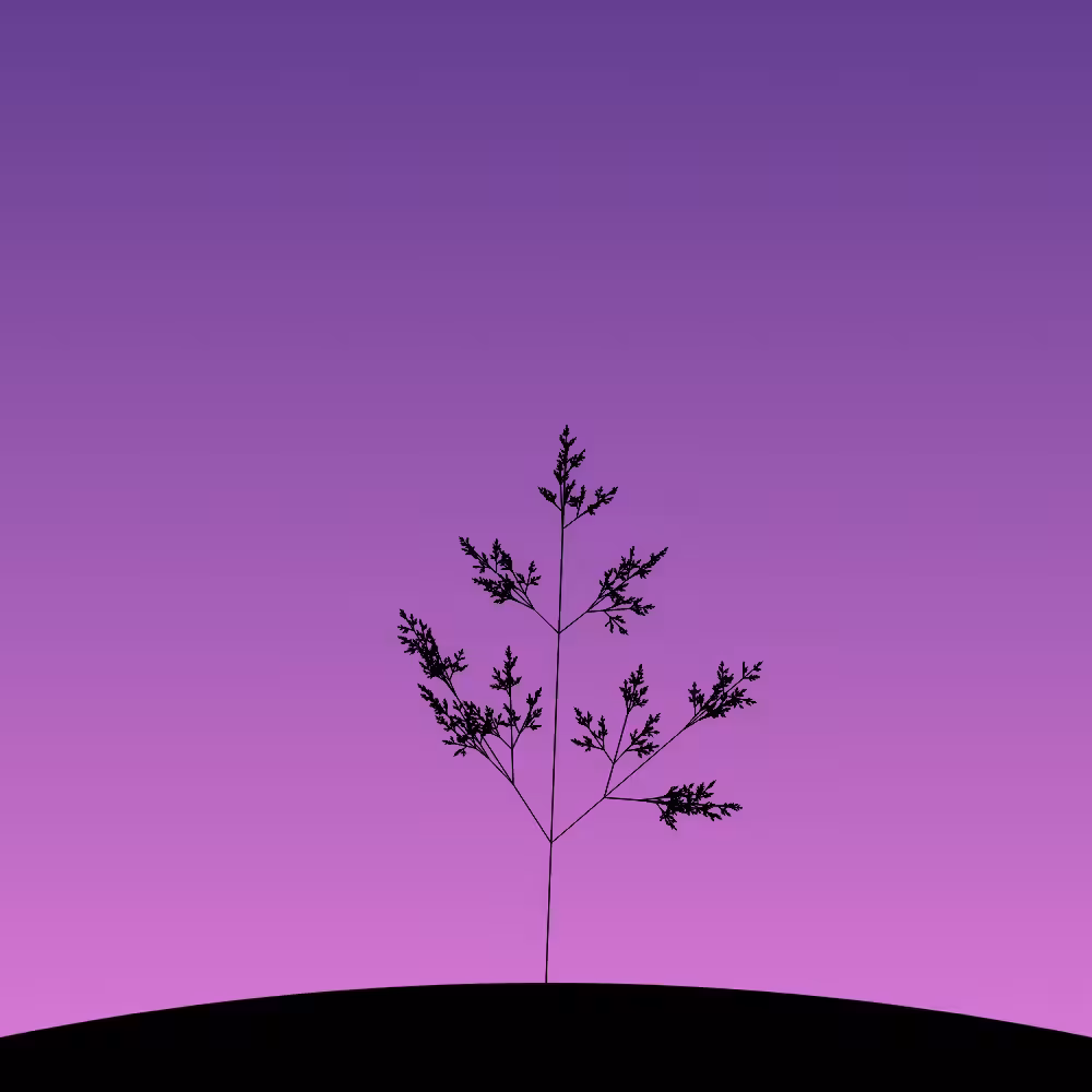 Fractal-Lsystem Tree #99