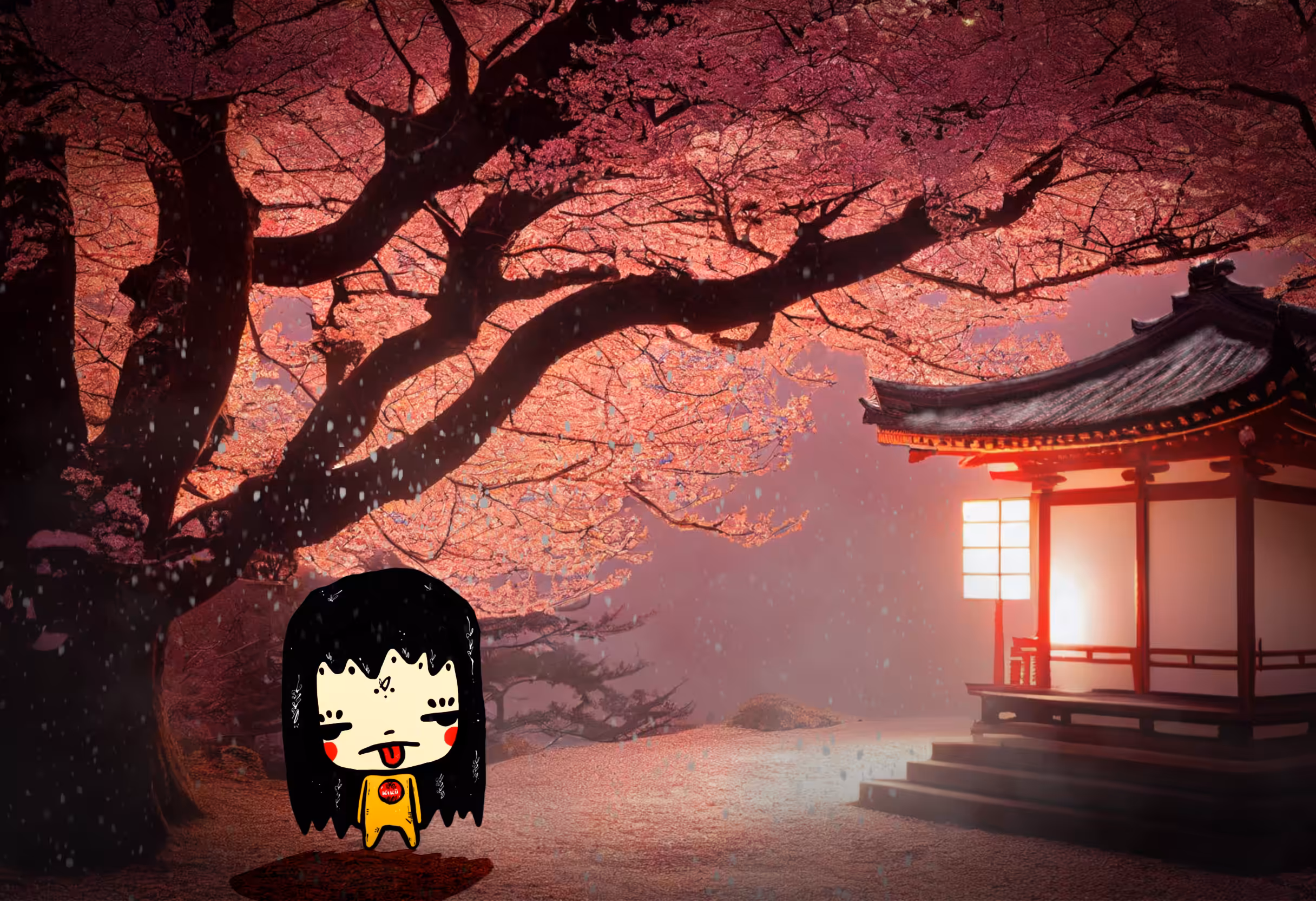 Kiku's Blessings 2022 MARTIAN ARTS X KIKU’S WORLD by SABET