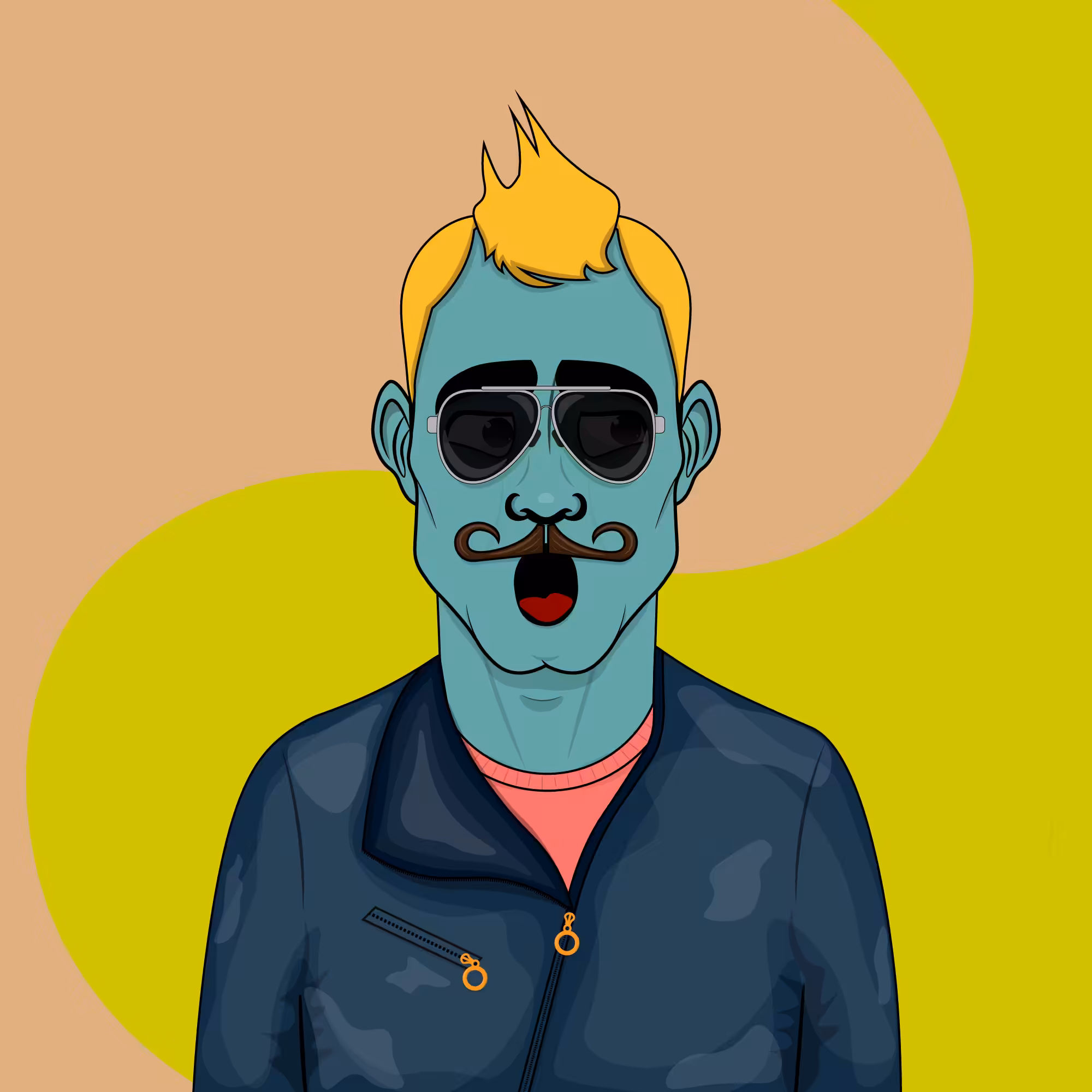 Mustachioed #97