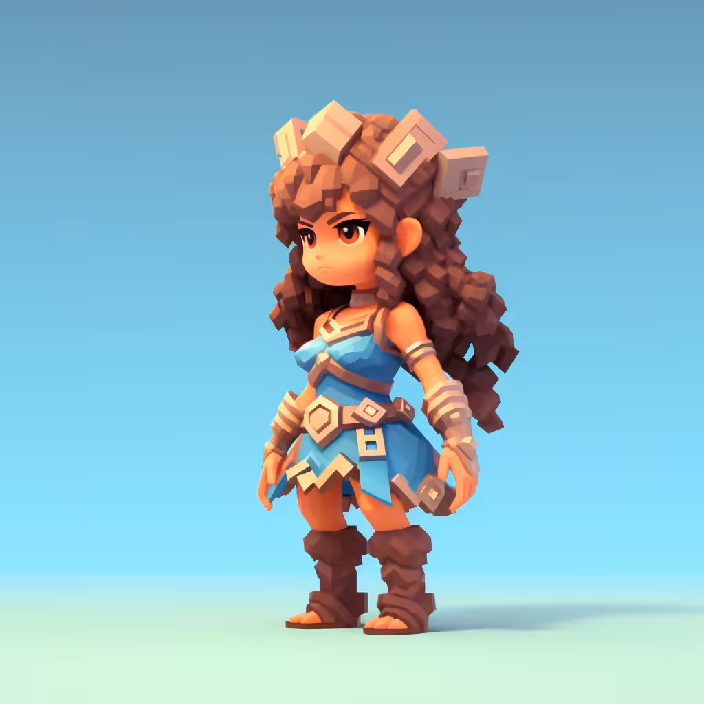 Tez Pixel Figure #114