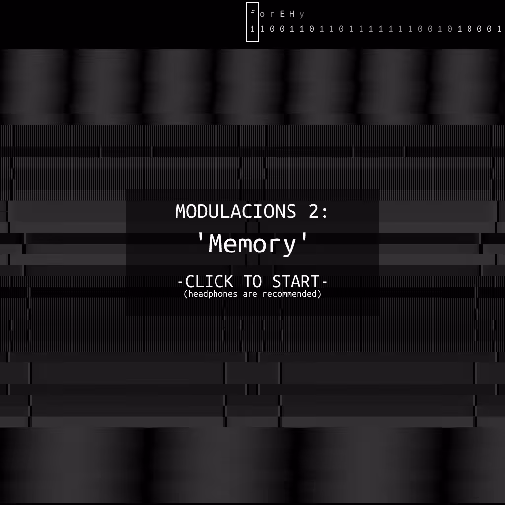 Modulacions 2: 'Memory' (audio) #39