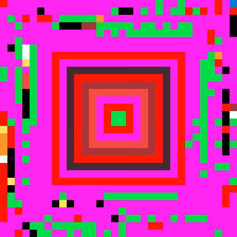 When Pixels glitch together #3