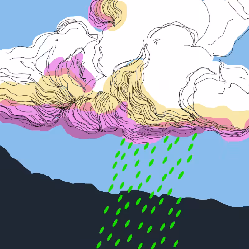 colorful rain #17