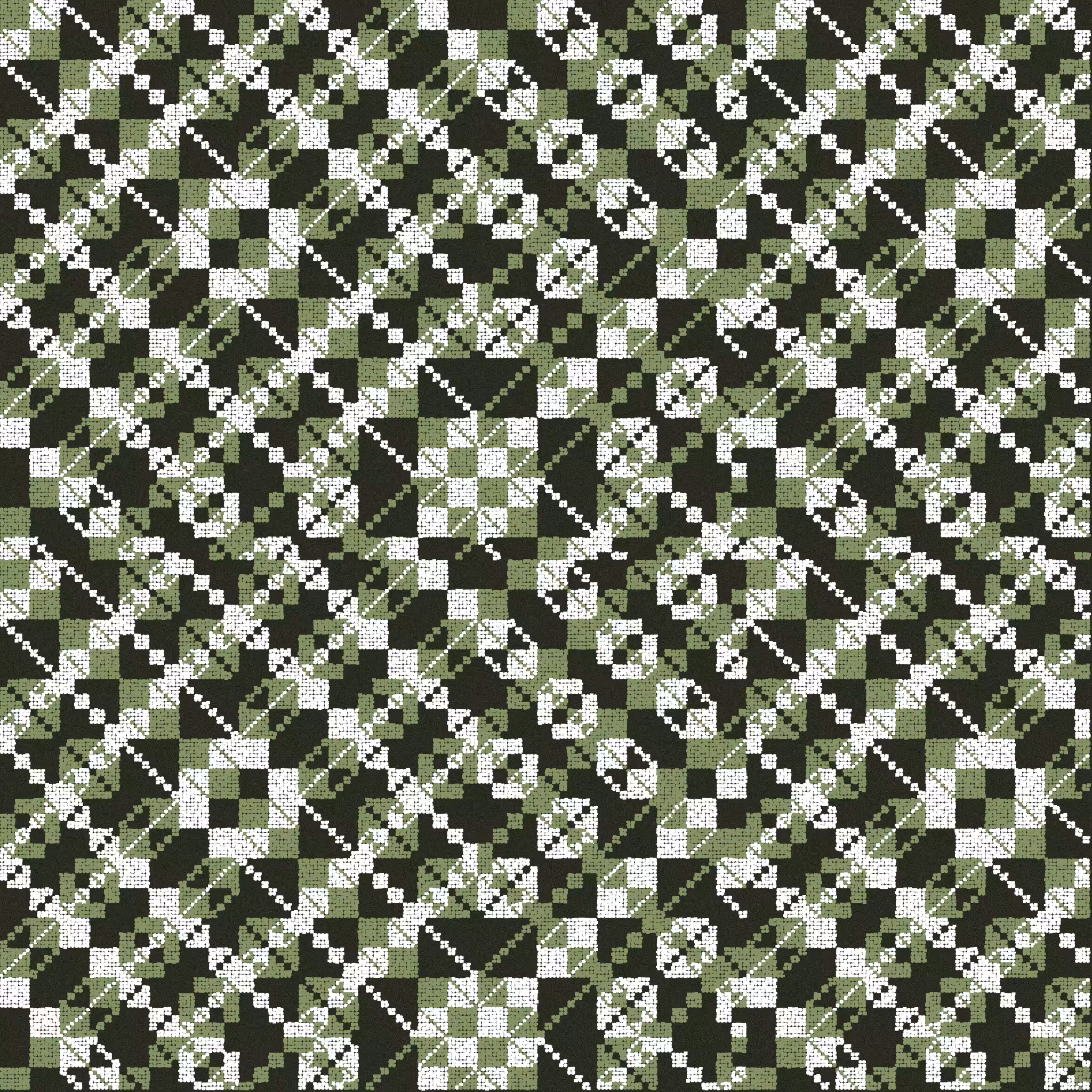 Volksteppich XOR I #25