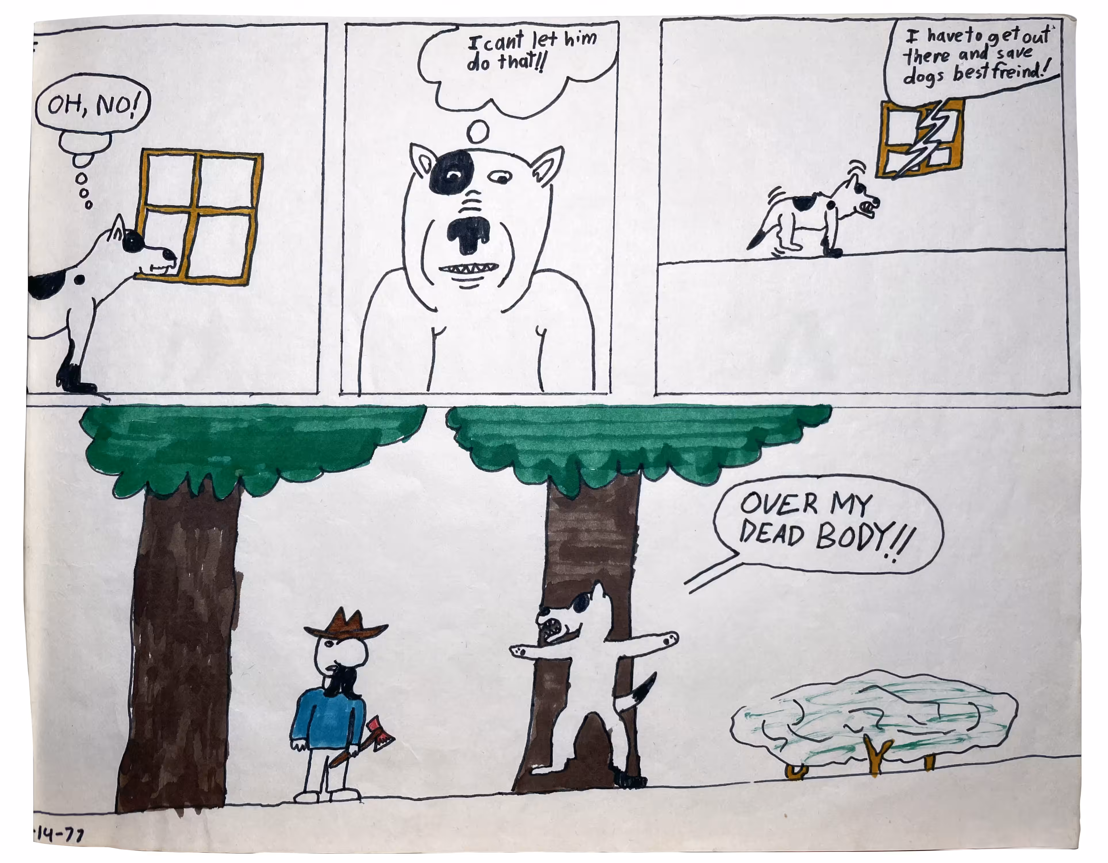 Here He Is, Texas Tom! Page 4