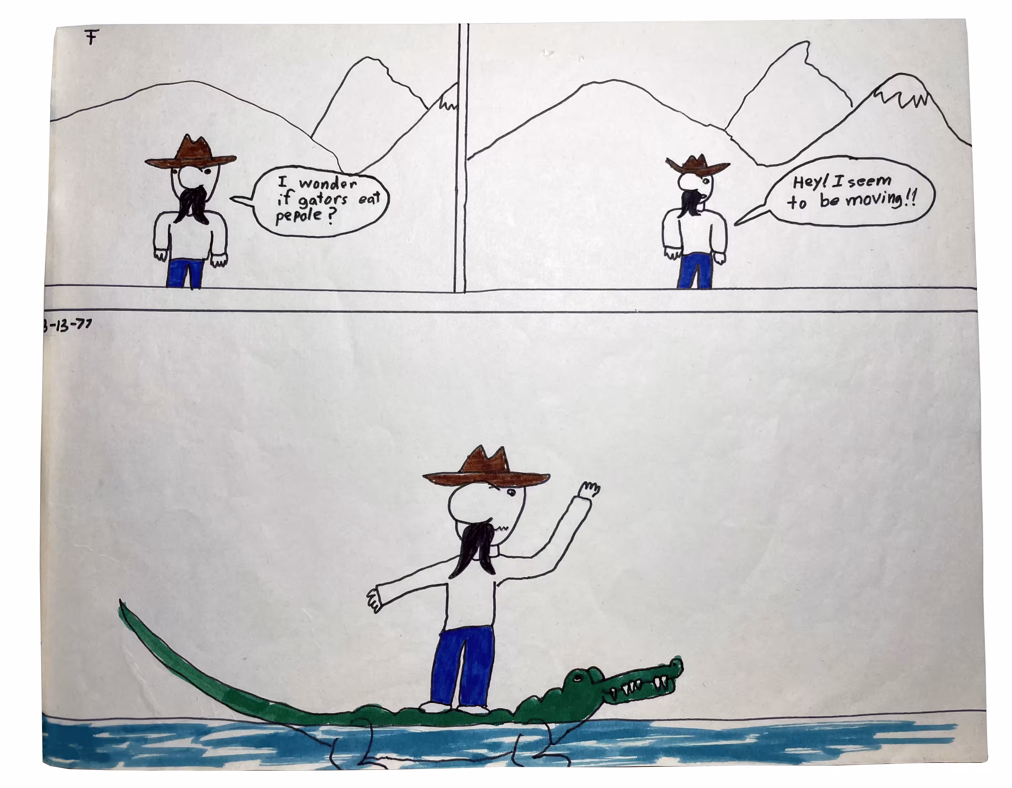 Here He Is, Texas Tom! Page 9