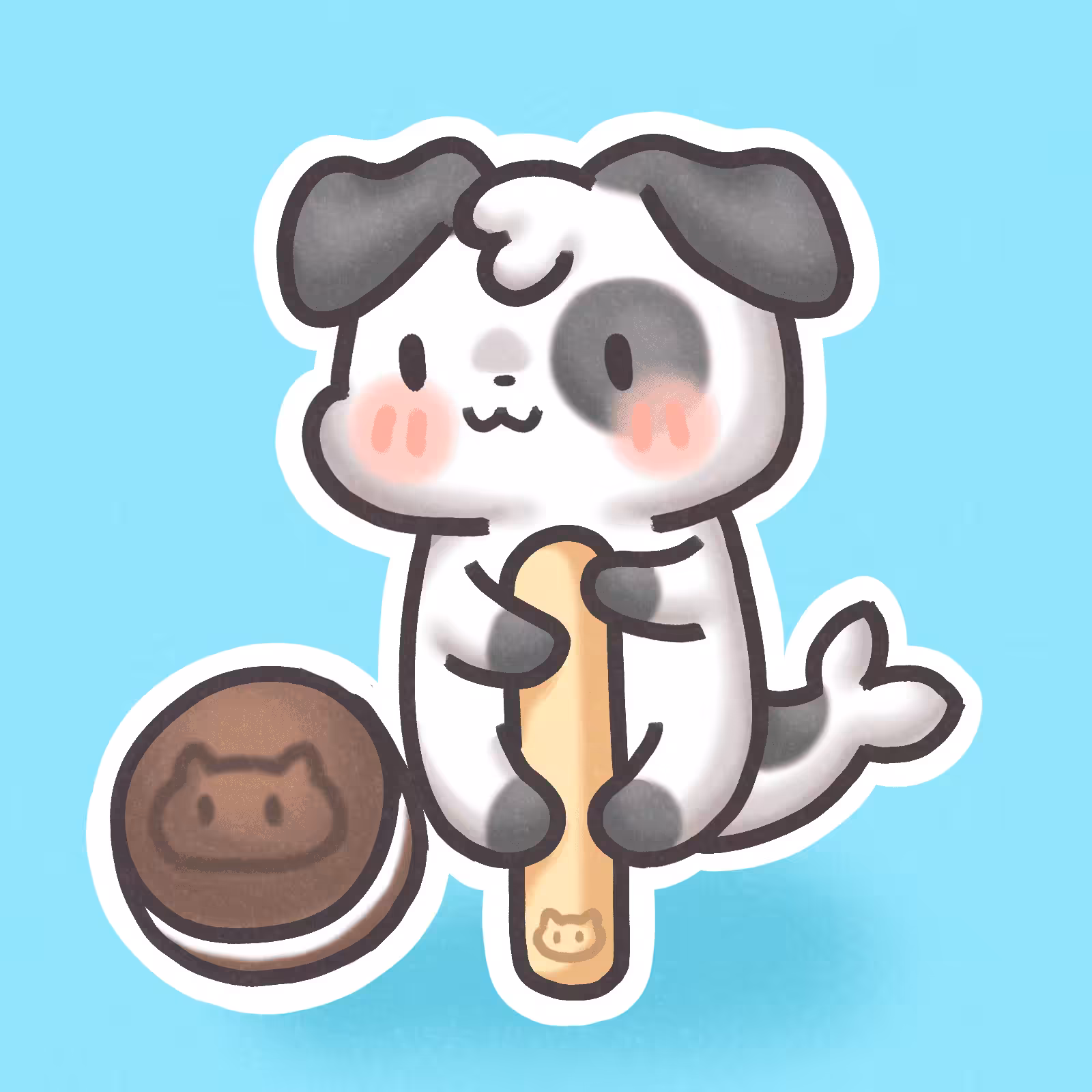Jaboo cookies and cream popsicle #055