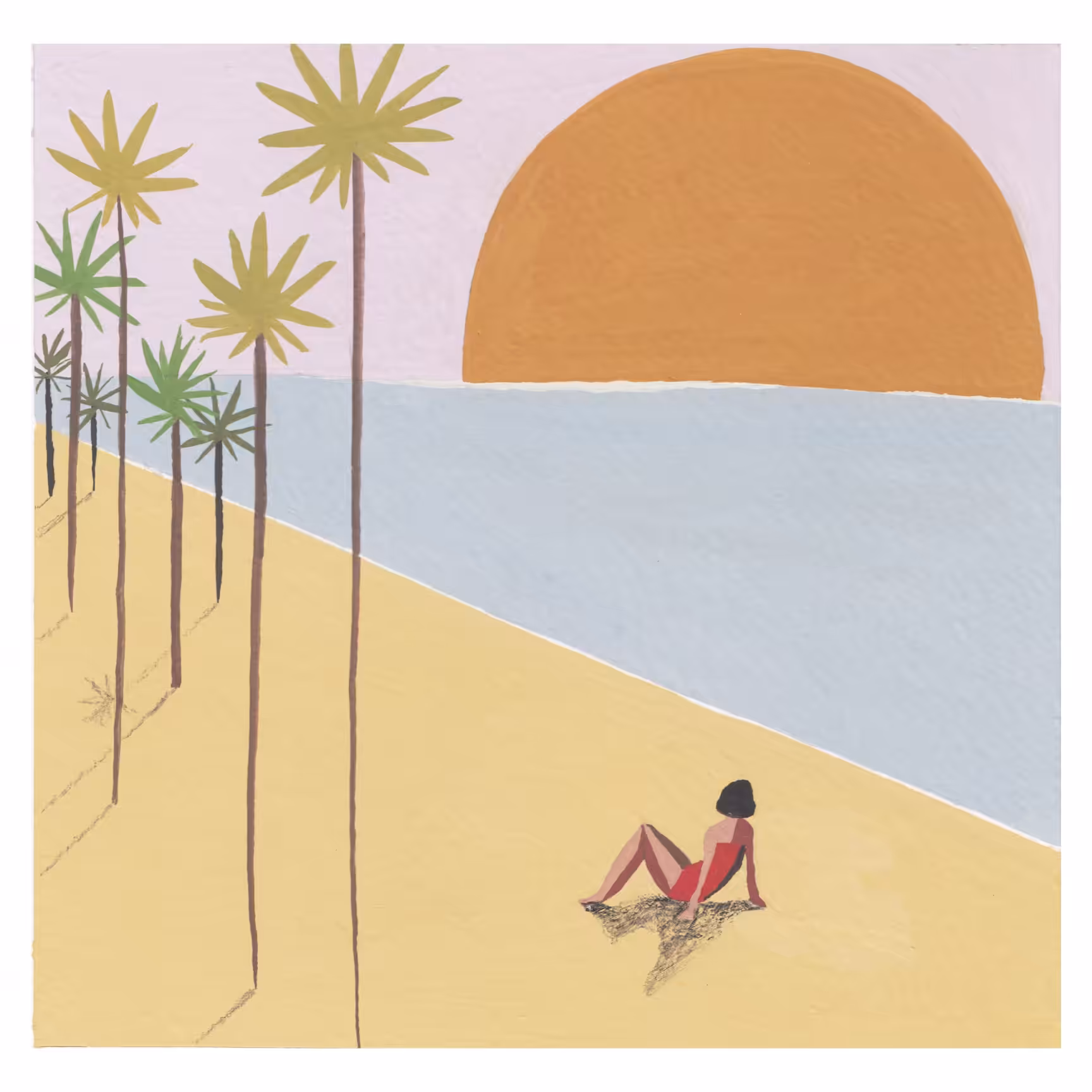 Atardecer en parscuales (2020) by Paula Rodriguez