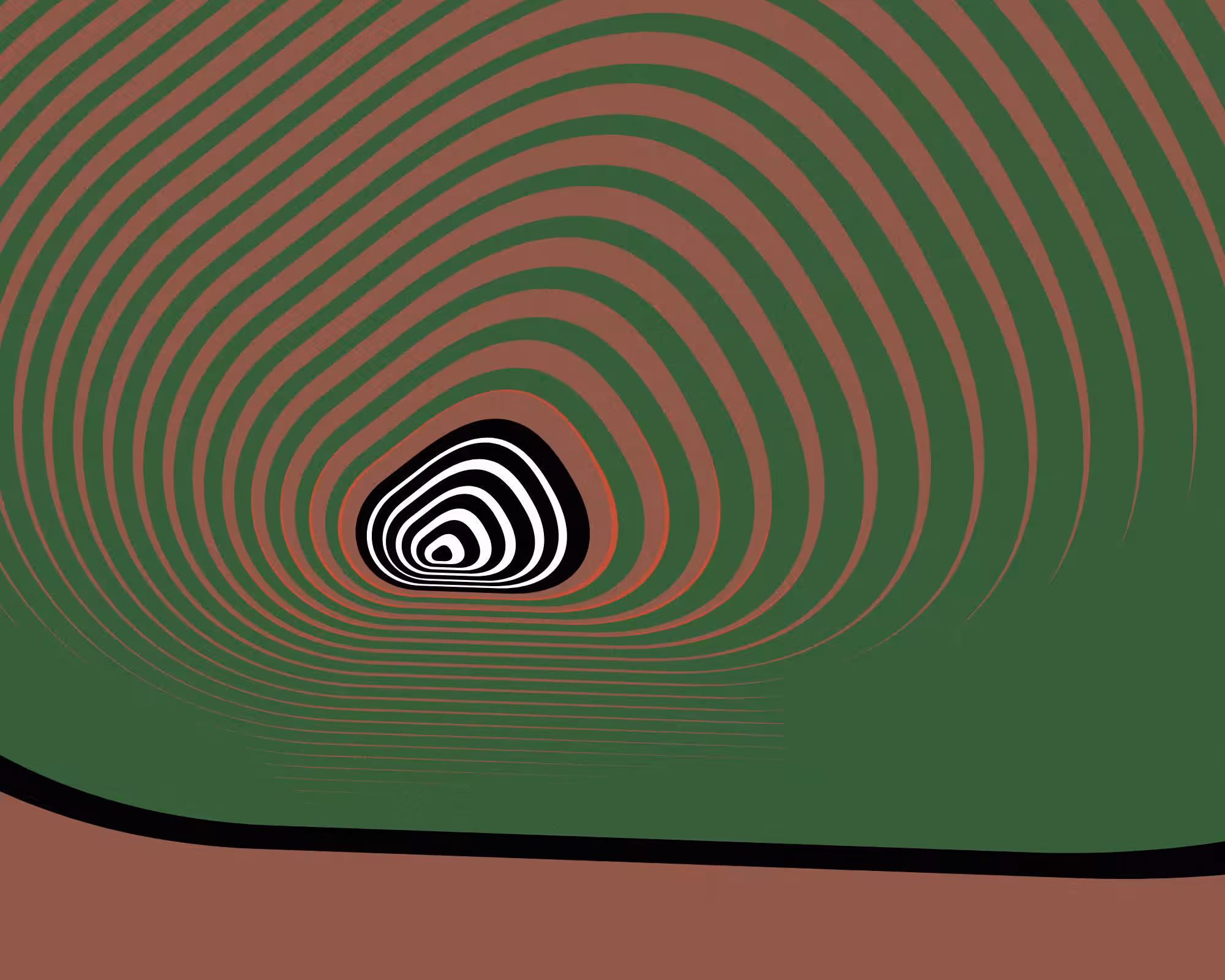 Alternating bands of color #140